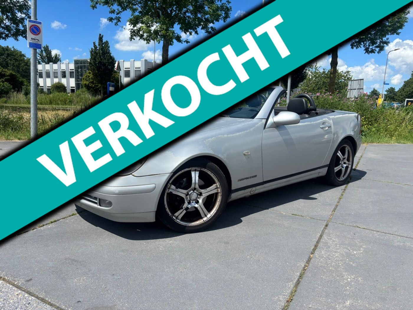Mercedes-Benz SLK 230 Kompressor 230 K. Nieuwe apk 29-7-2027 1998 - voorkant