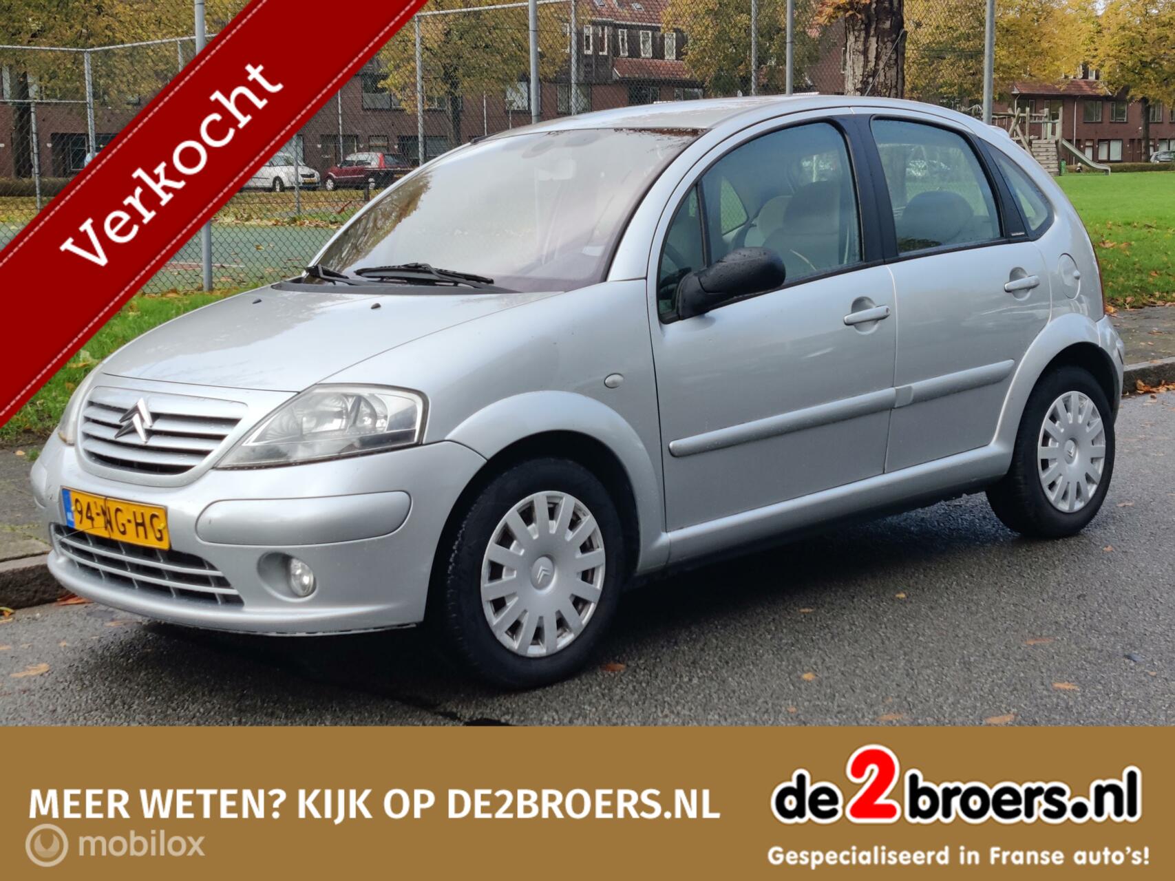 Citroen C3 1.4i Ligne Ambiance/ Nieuwe APK!/ Airco 2003 - voorkant
