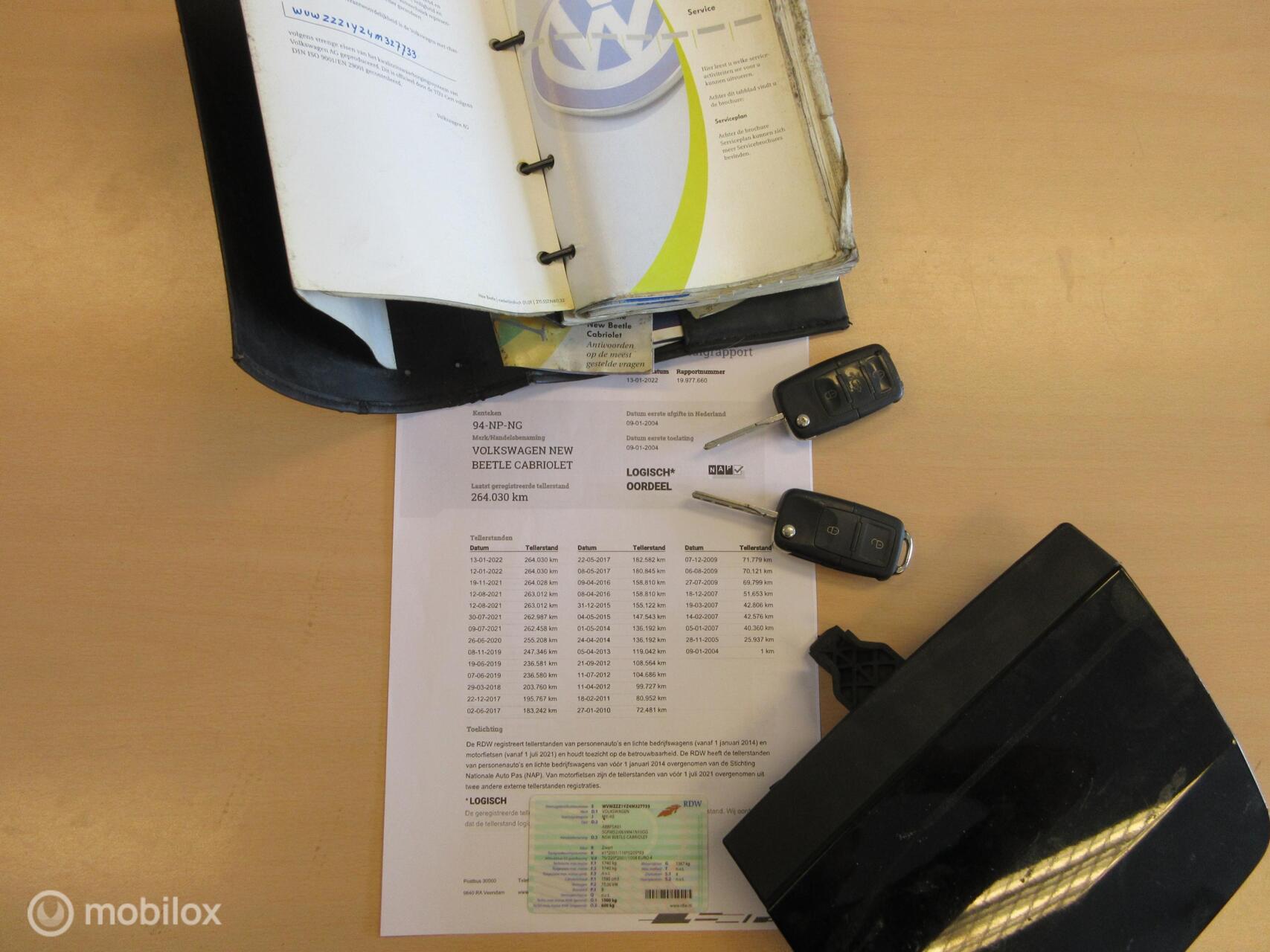 Foto van Volkswagen New Beetle Cabriolet