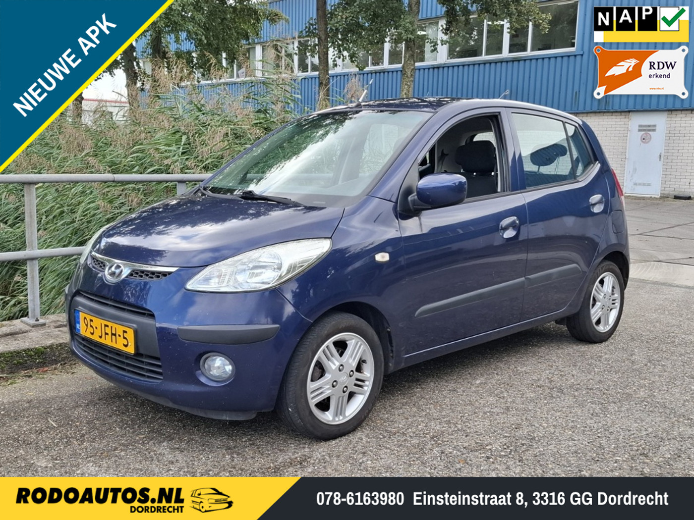 Hyundai I10 1.25i i-Catcher 2009 - voorkant