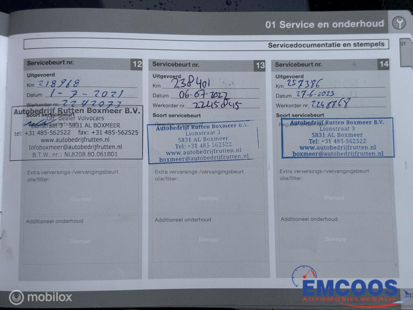 Foto van Volvo S80