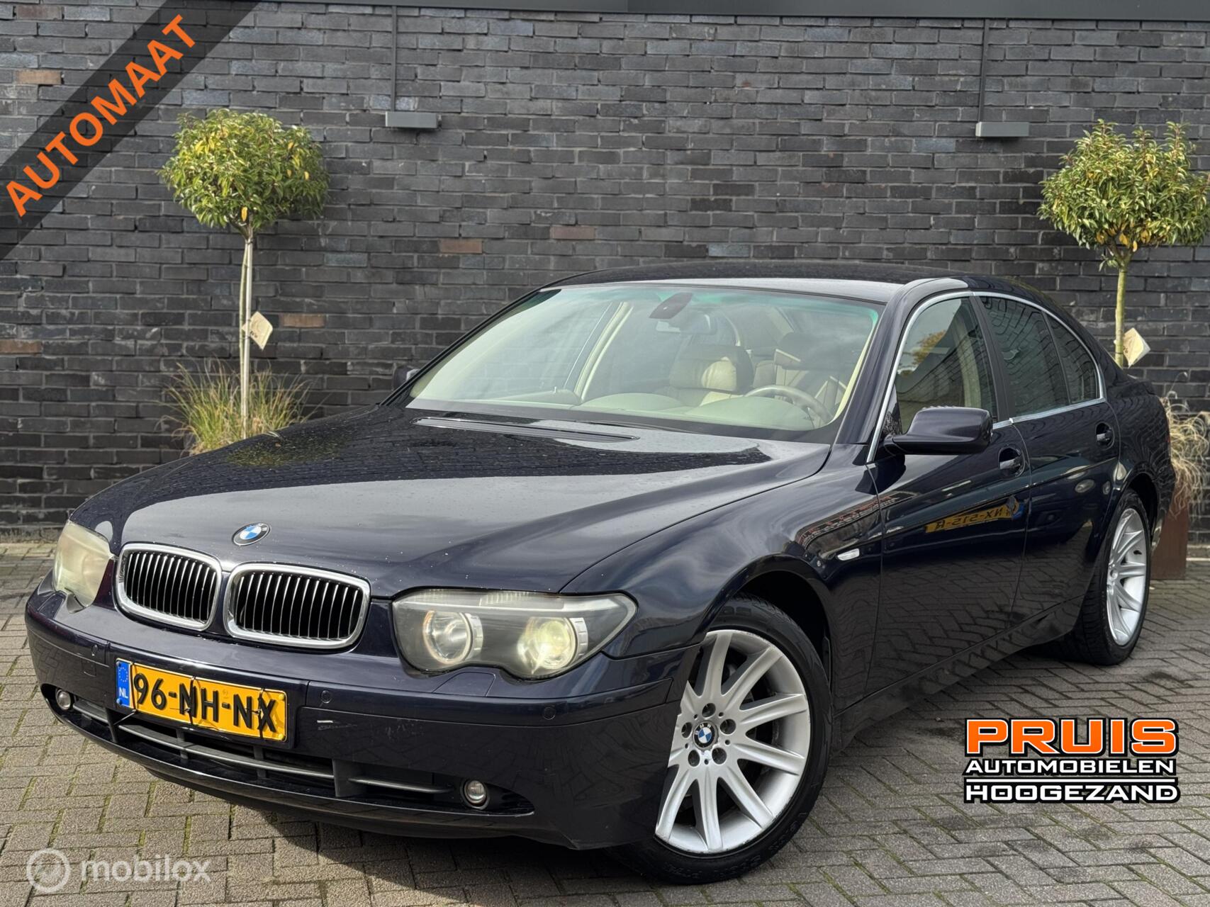 BMW 7-serie 745i V8 Executive Apk (08-04-2025) *INRUIL MOGELIJK* 2003 - voorkant