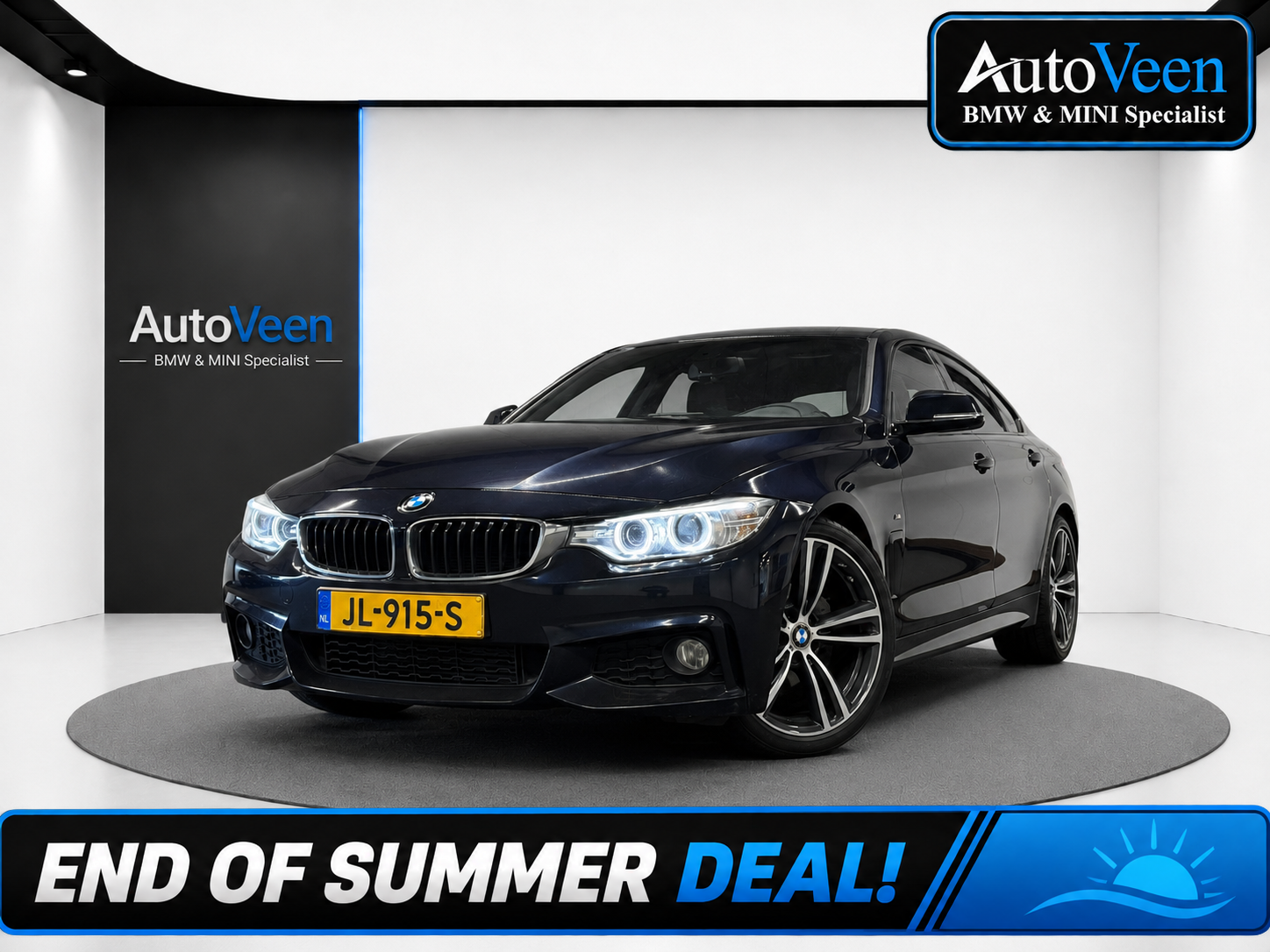 BMW 418i 418i Centennial High Executive (LED, M-SPORT, LEDER, NAVI, PDC) 2016 - voorkant