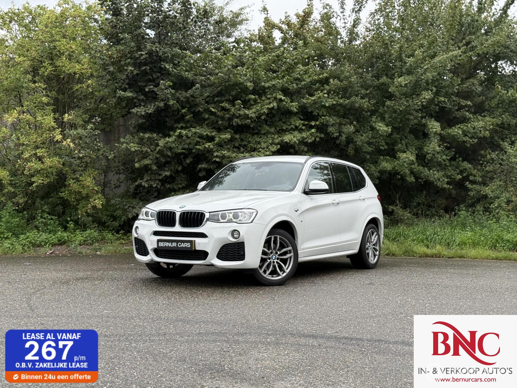 BMW X3 sDrive18d High Executive M Sport Edition 2017 - voorkant