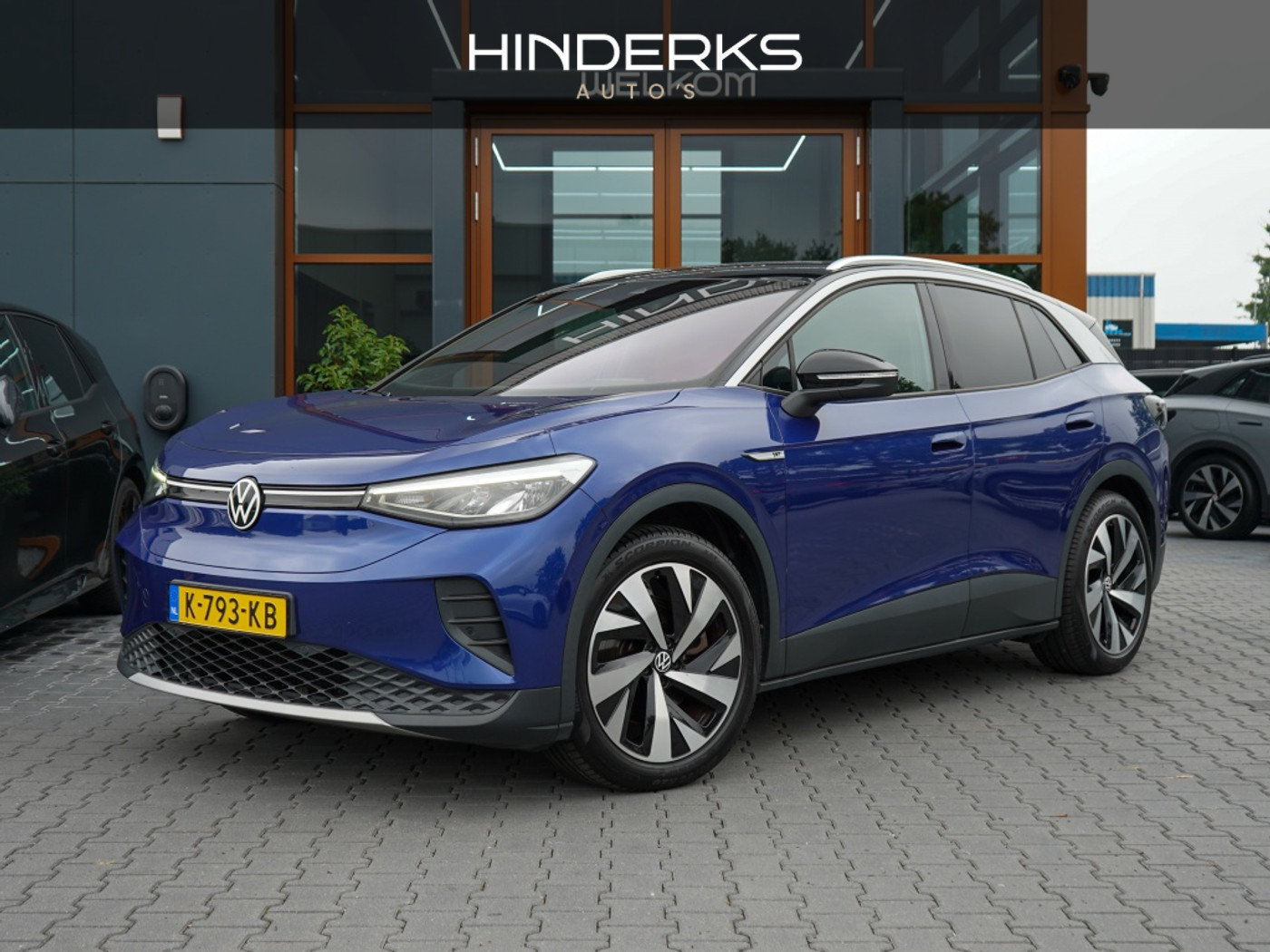 Volkswagen Id.4 Pro 150 KW First 77 kWh | 92,92% SOH | Trekhaak | Camera | Led | Stoelverwarming 2020 - voorkant