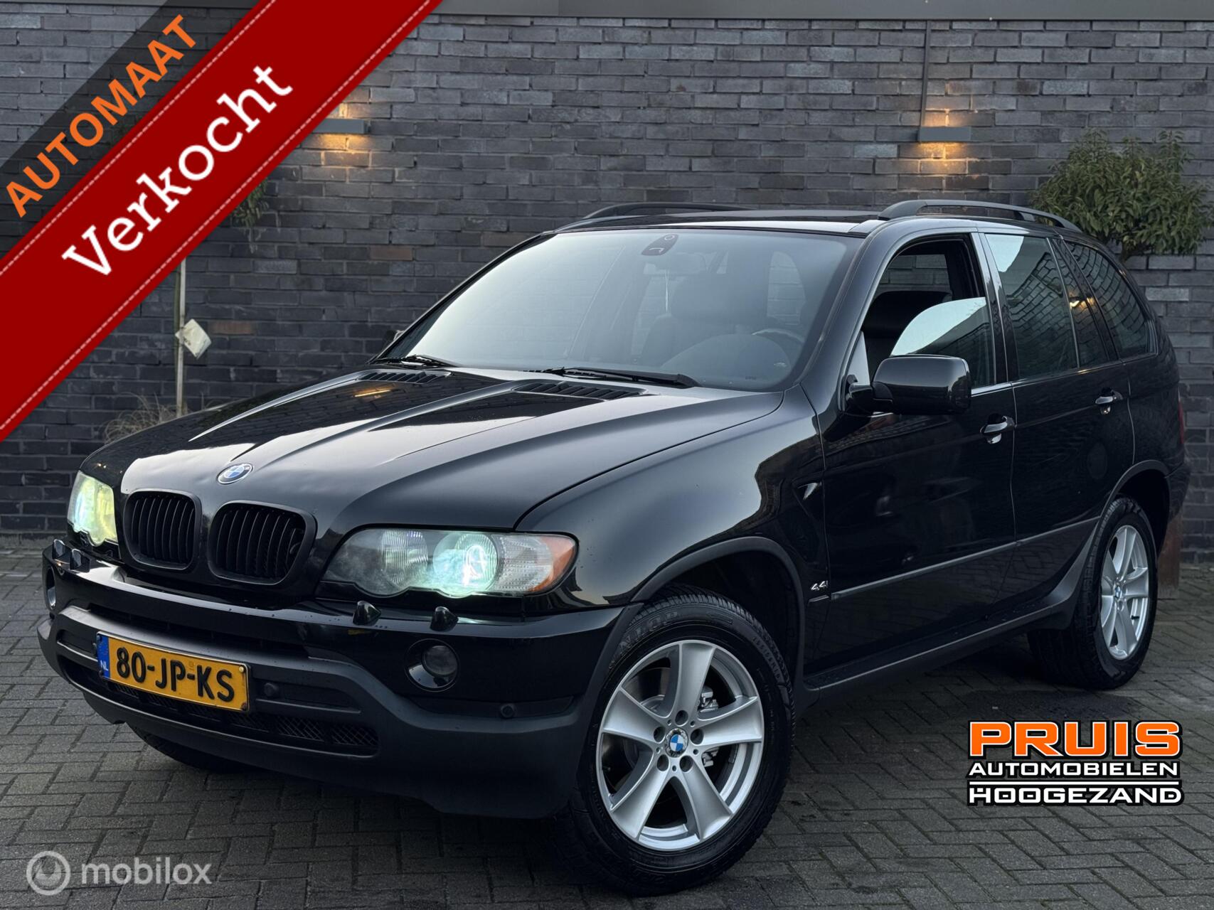 BMW X5 4.4i Executive -NWE KETTING- Apk (02-11-2025) *INRUIL MOGELIJK* 2002 - voorkant