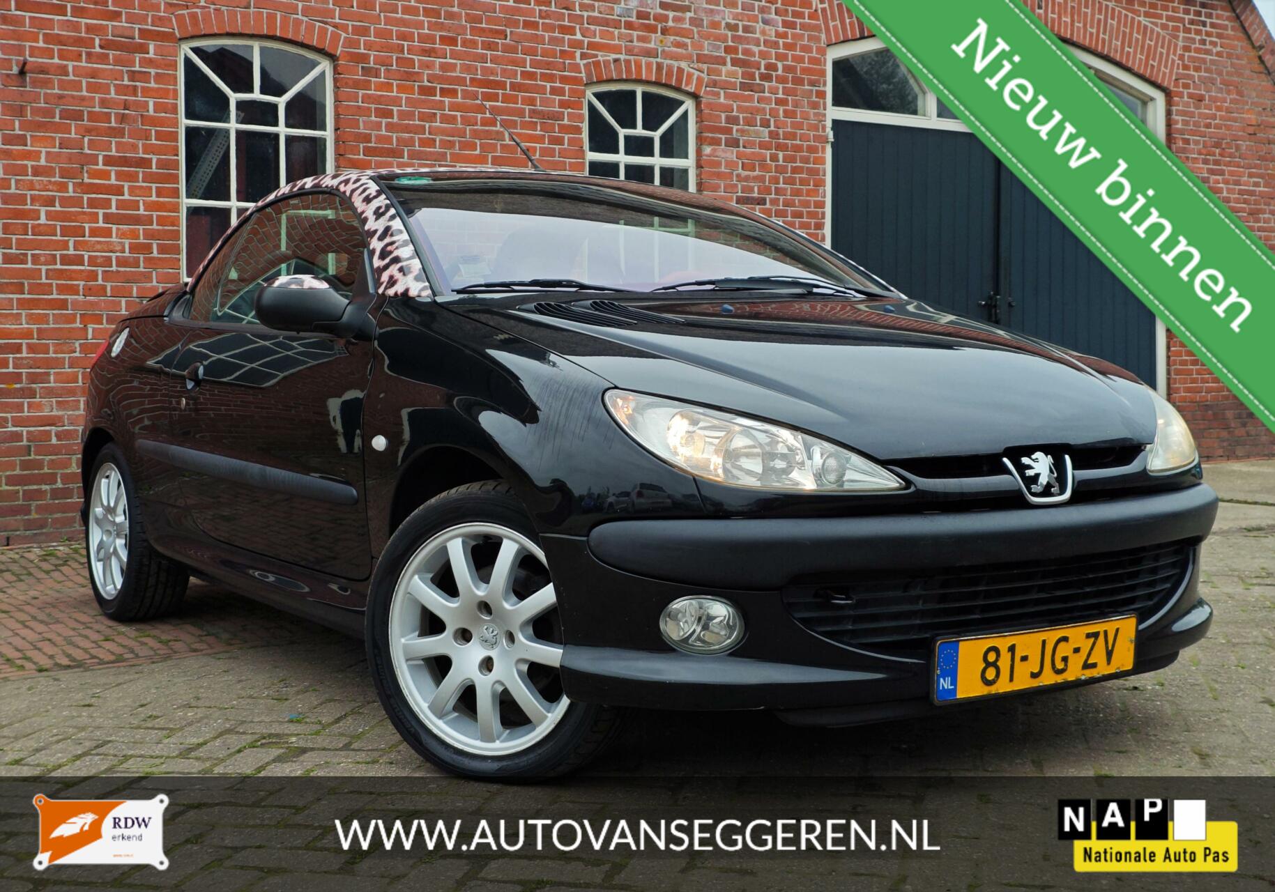 Peugeot 206 CC 2.0-16V eerste eign. 2002 - voorkant