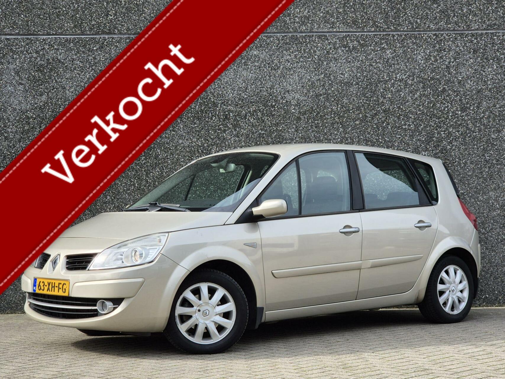 Renault Scenic 1.6-16V/Cruise Cont/112PK/Trekhaak/Weinig Km 2007 - voorkant