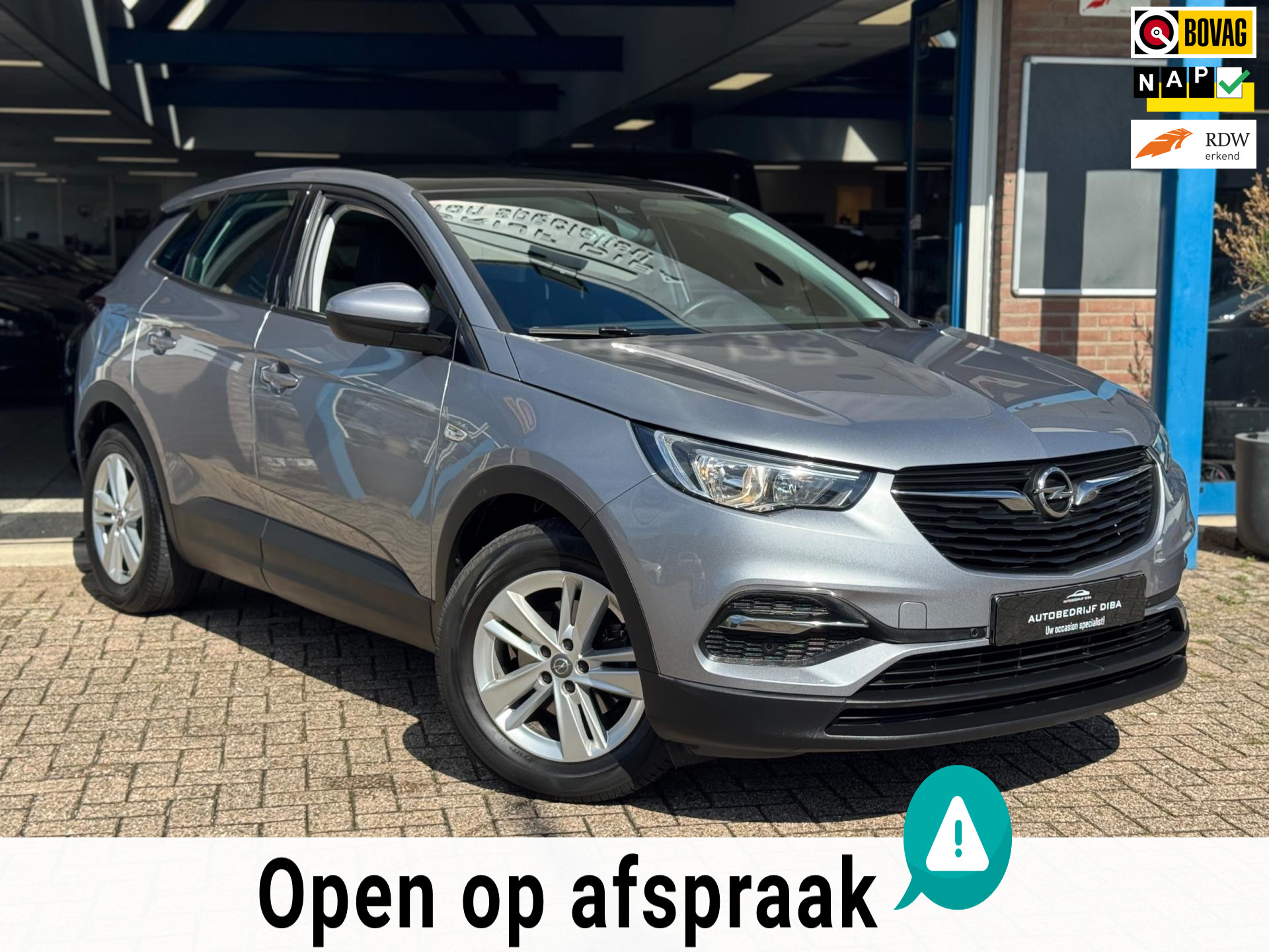 Opel Grandland X 1.2 Turbo Edition 2019 NAVI CAMREA LM NAP! 2019 - voorkant