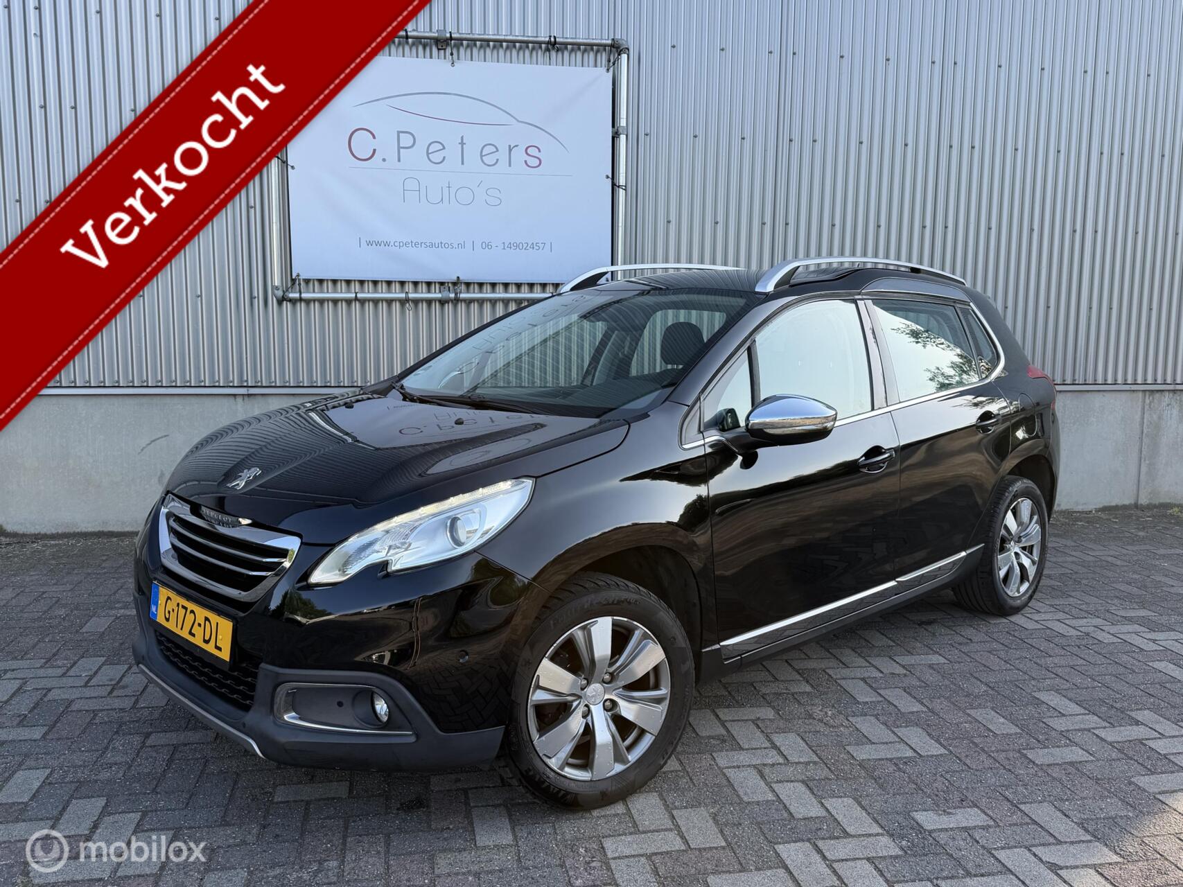Peugeot 2008 1.2 VTi Allure Pack 2013 / Navigatie / Trekhaak / Half Leer / Climate / NAP 2013 - voorkant