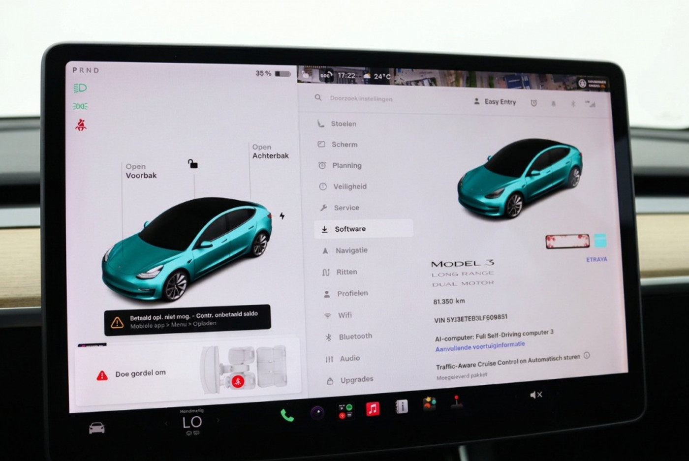 Foto van Tesla Model 3
