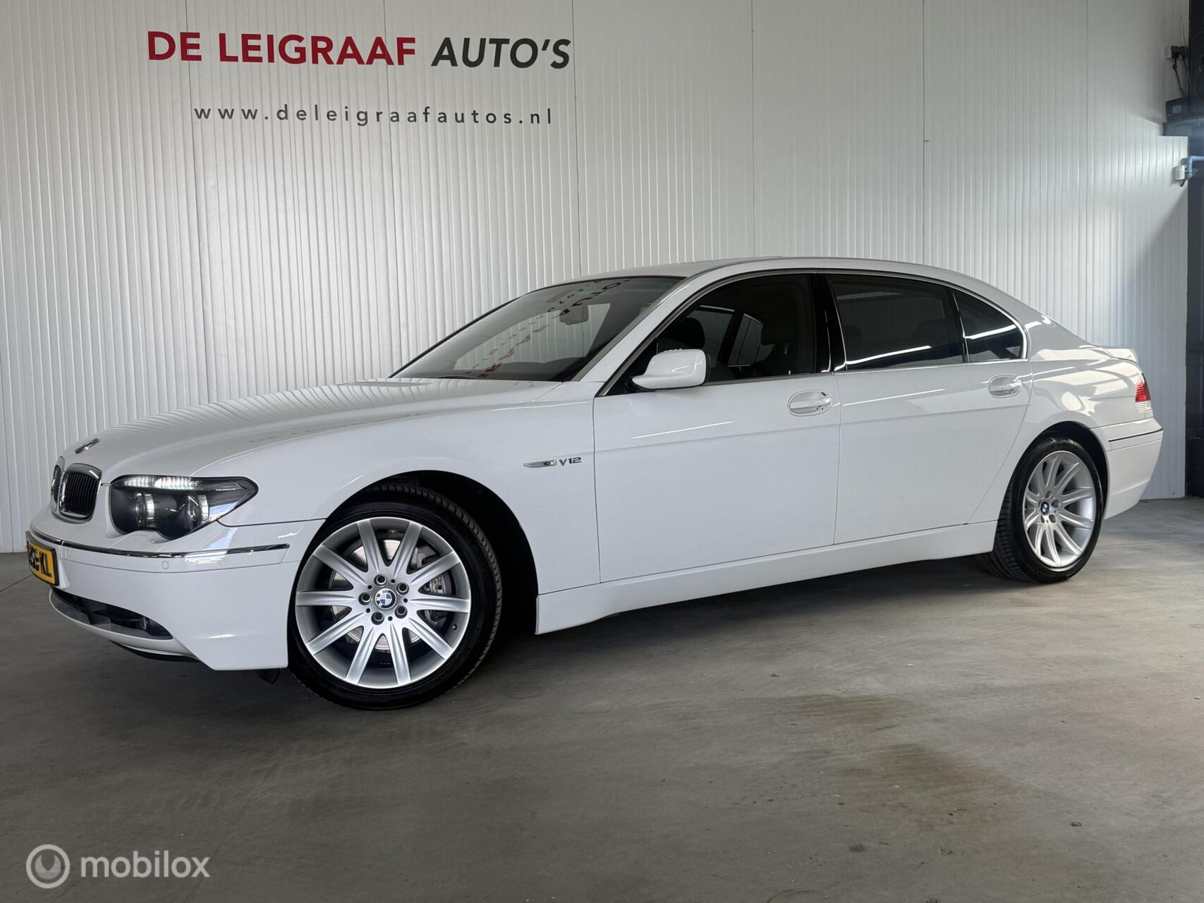 BMW 760li 760Li v12 Individual [47000km] blijvend youngtimer [Marge] 2003 - voorkant