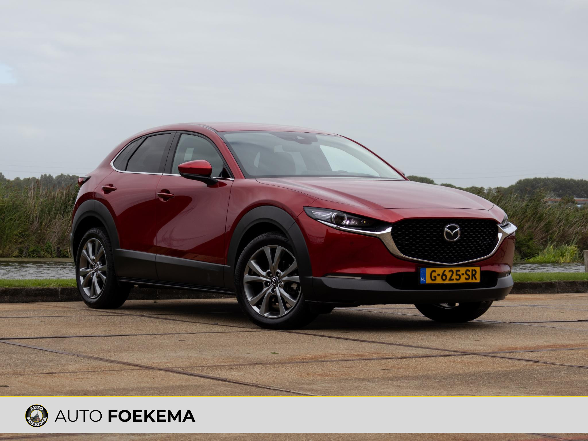 Mazda Mazda Cx-30 2.0 e-SkyActiv-X M Hybrid Luxury 2019 - voorkant