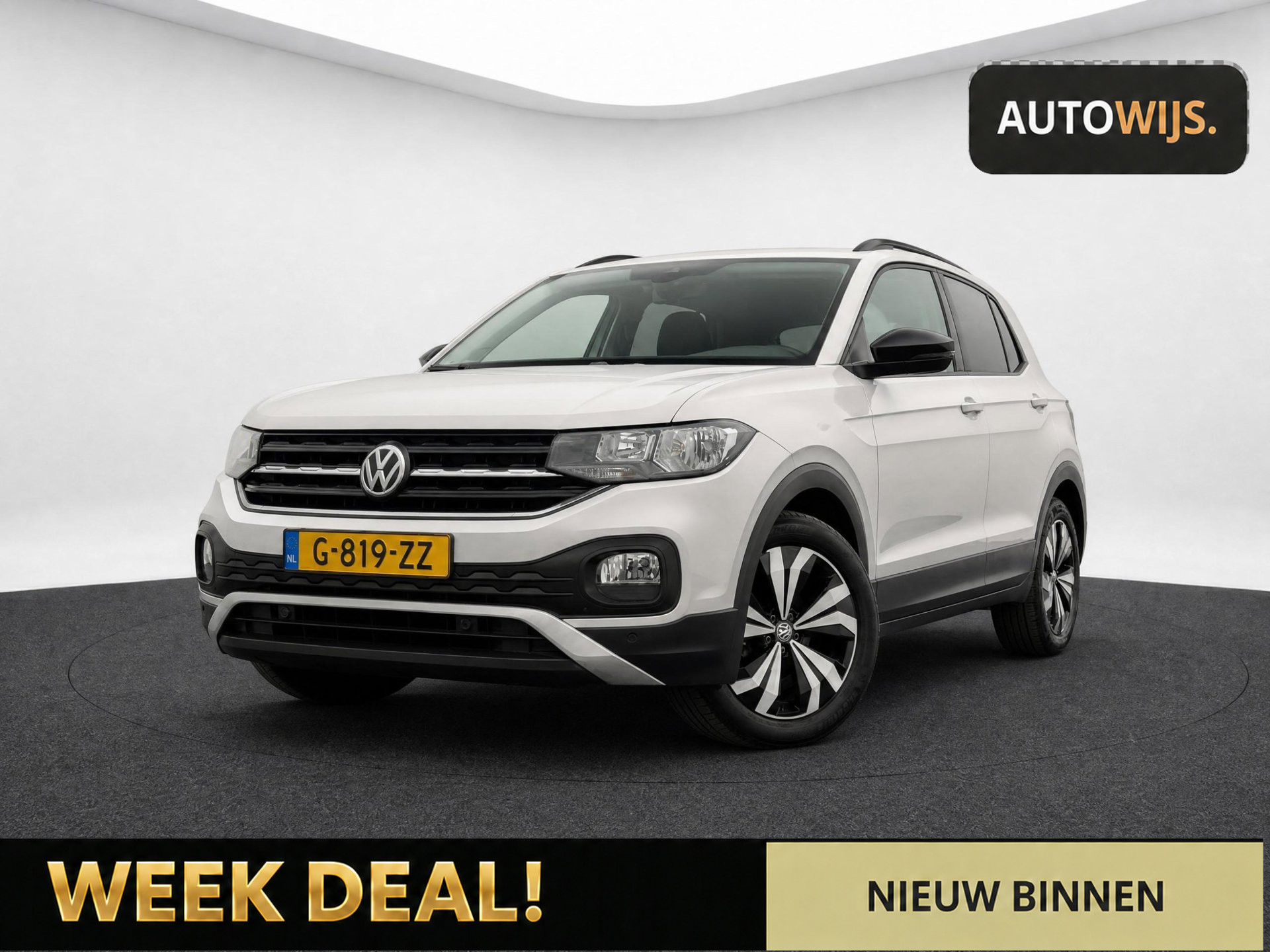 Volkswagen T-cross 1.0 TSI Life Executive | Stoelverwarming, CarPlay, PDC 2020 - voorkant