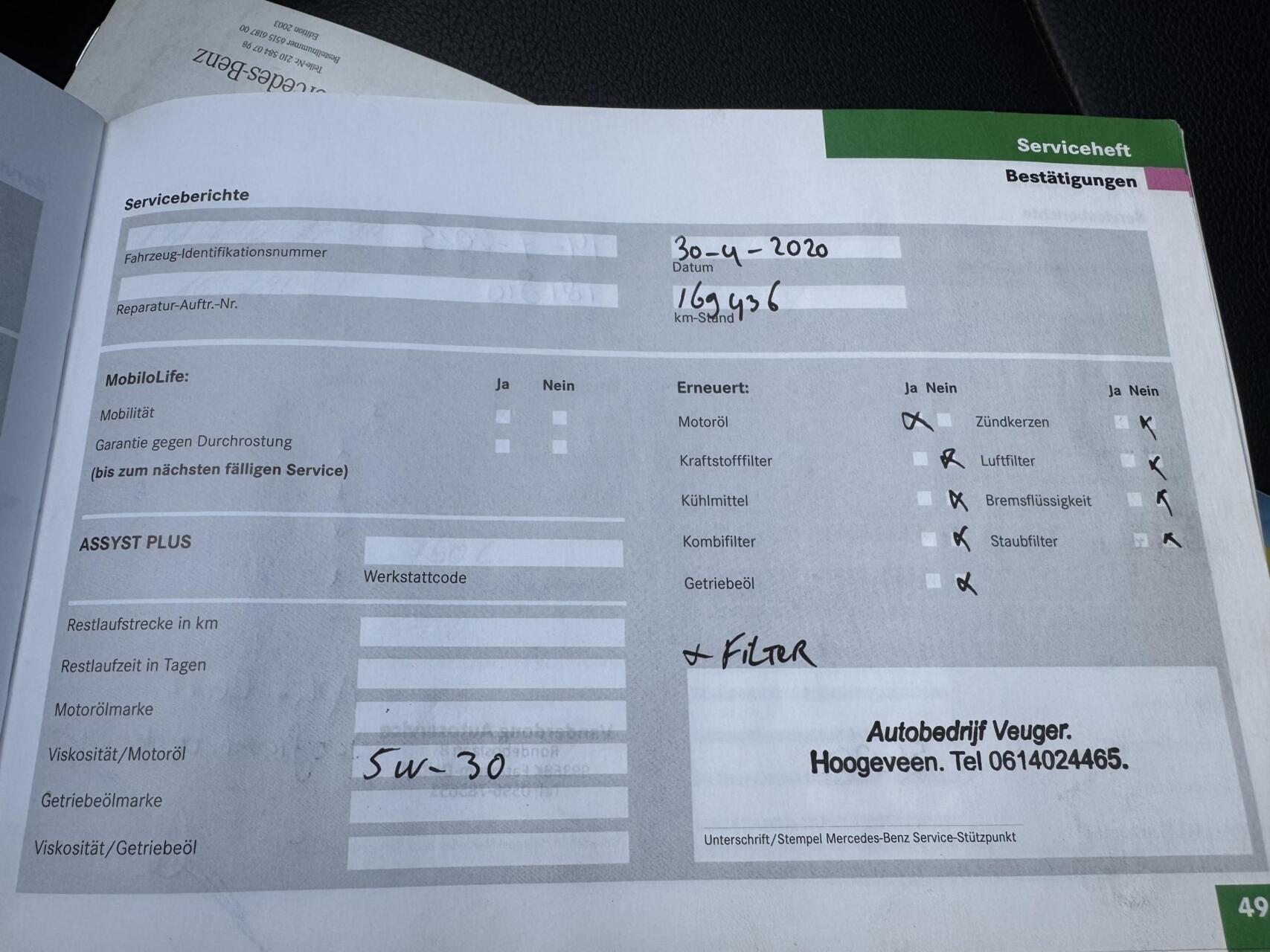 Foto van Mercedes-Benz SLK 200 Kompressor