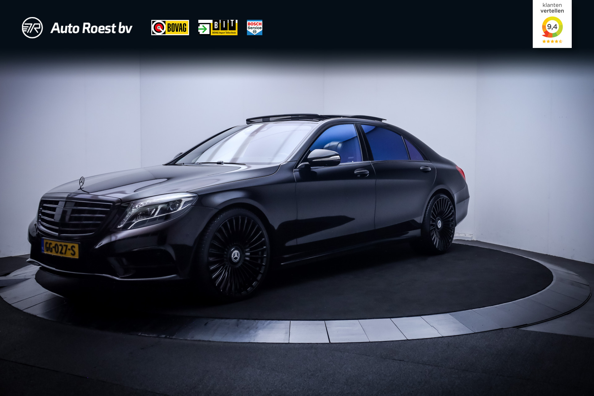 Mercedes-Benz S 500 4Matic 500 4Matic Lang Prestige Plus 2015 - voorkant