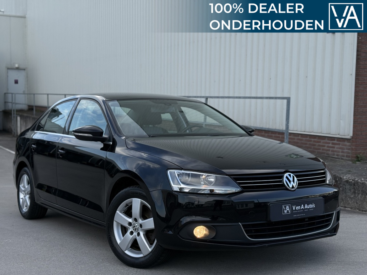 Volkswagen Jetta 1.4 TSI Highline | DSG | Leder | NL-AUTO 2012 - voorkant