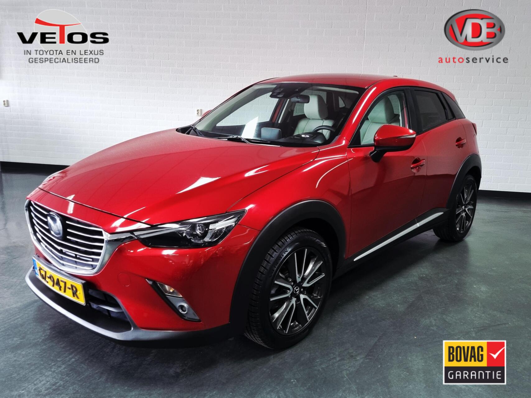 Mazda Mazda Cx-3 2.0 SkyActiv-G 120 GT-M Automaat/ HUD 2015 - voorkant