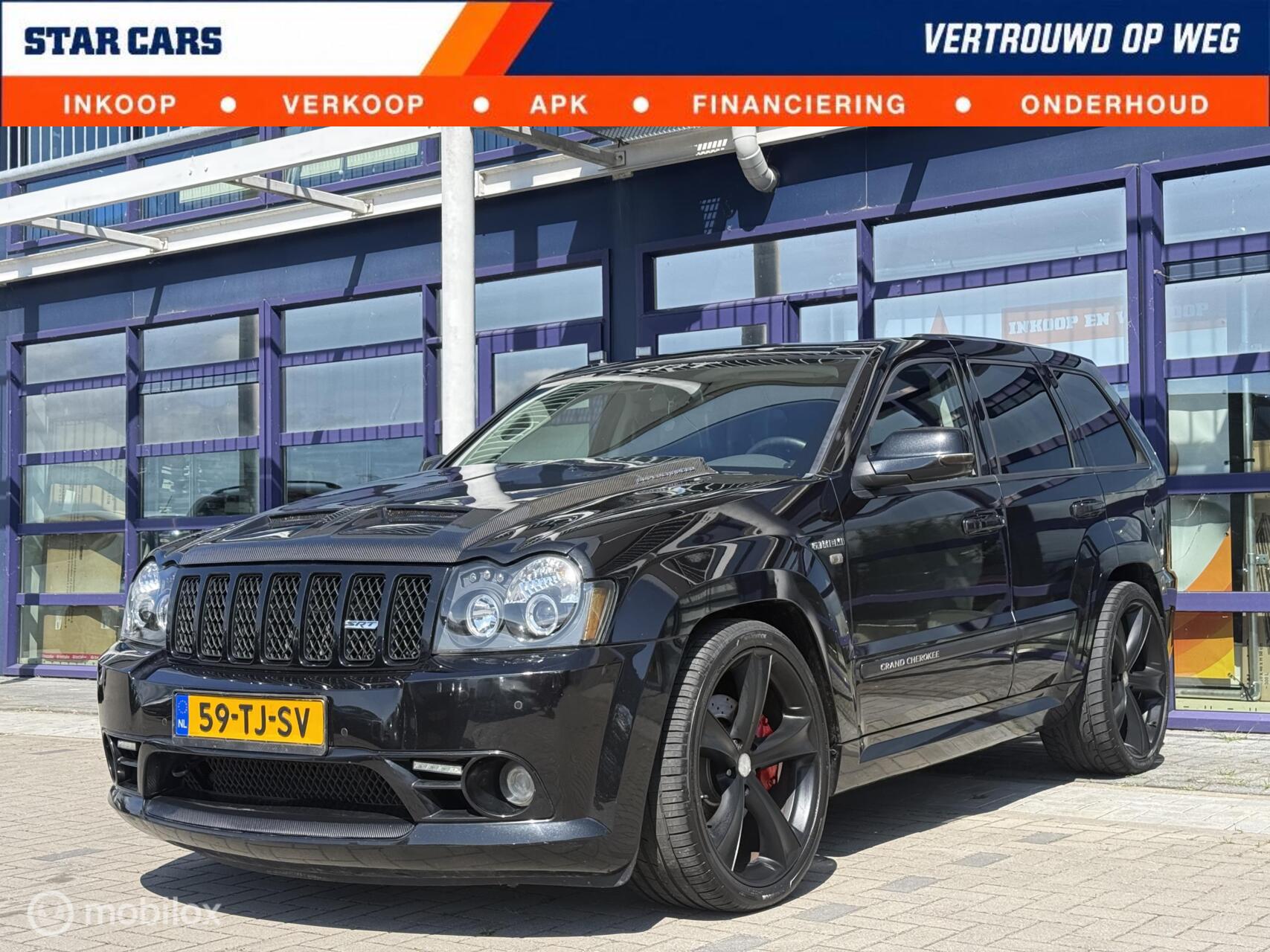 Jeep Grand Cherokee SRT 6.1 V8 Hemi SRT-8| Supercharged| 600PK 2006 - voorkant