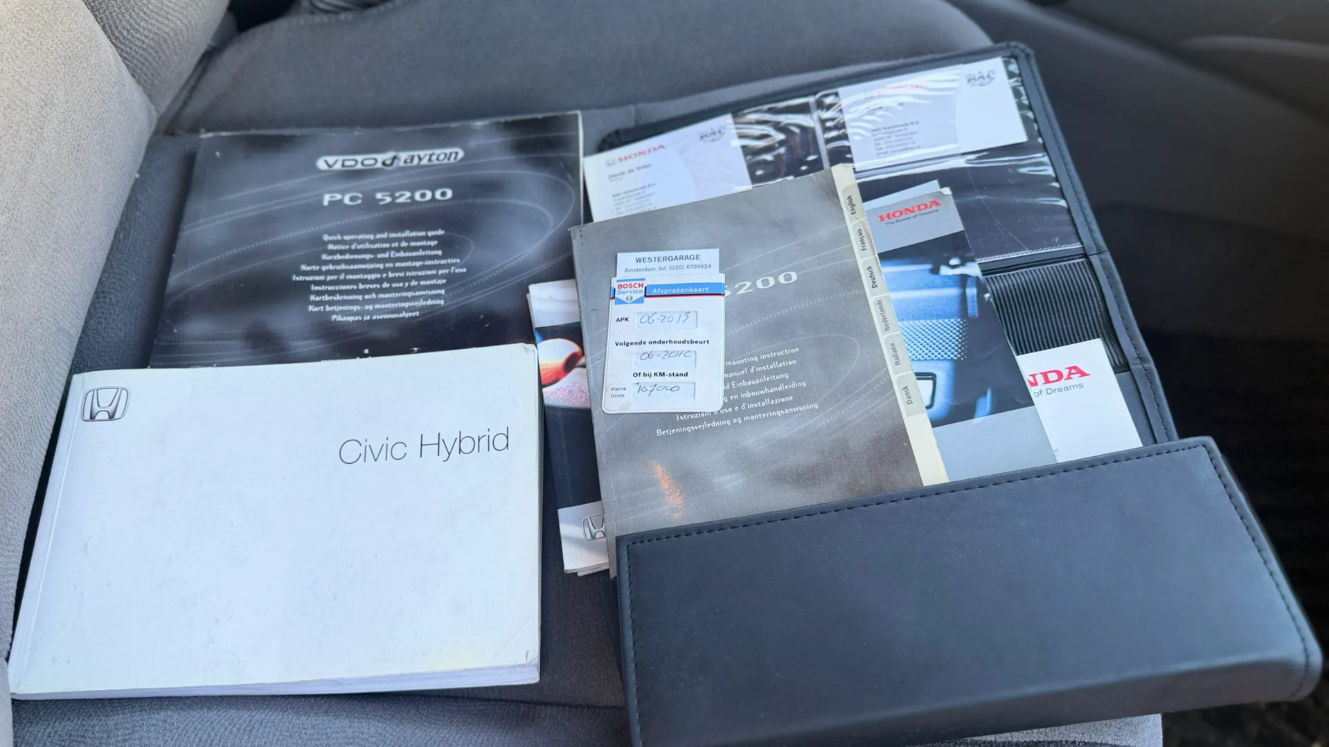 Foto van Honda Civic 4dr Hybrid