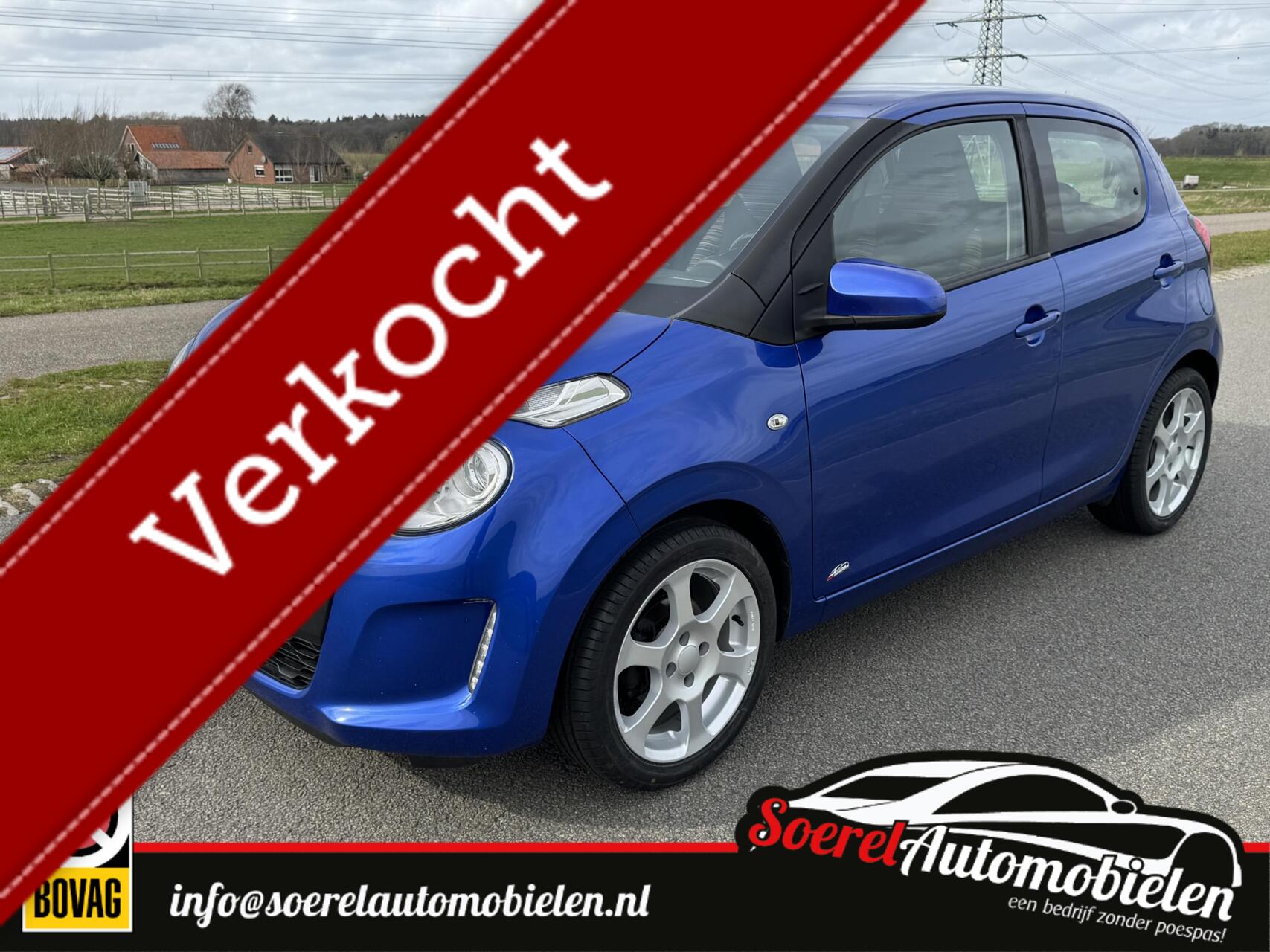 Citroen C1 1.0 VTi Feel 98934km 5 deurs lm velgen 2019 - voorkant