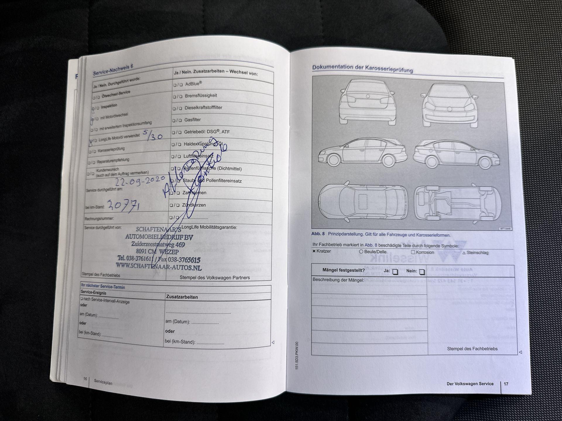 Foto van Volkswagen Golf Sportsvan