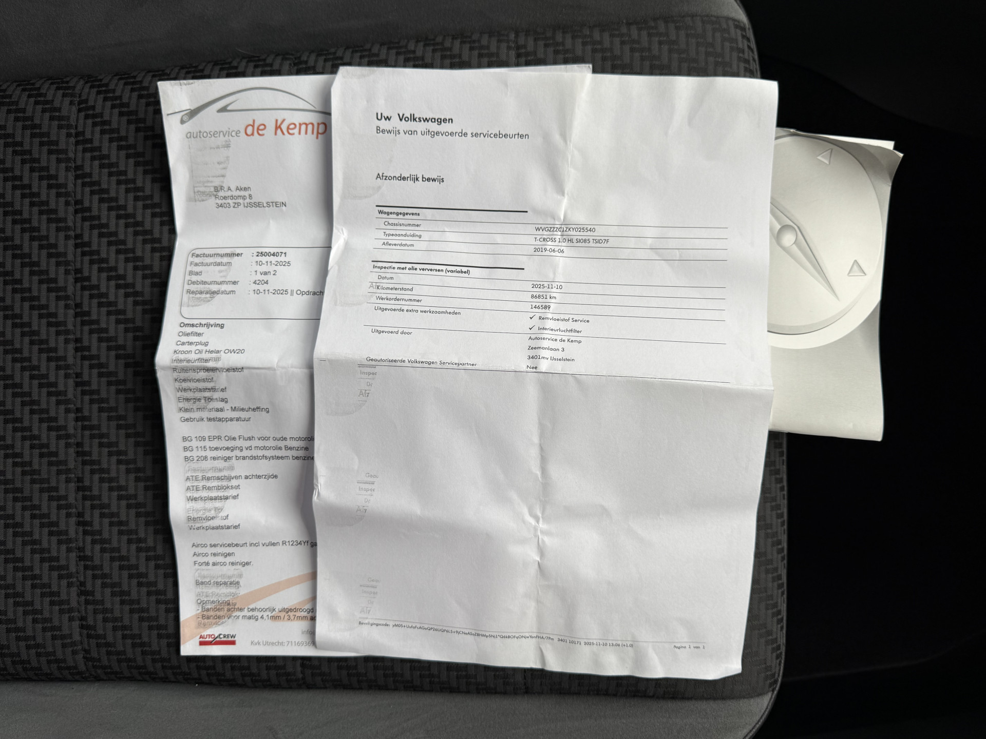 Foto van Volkswagen T-cross