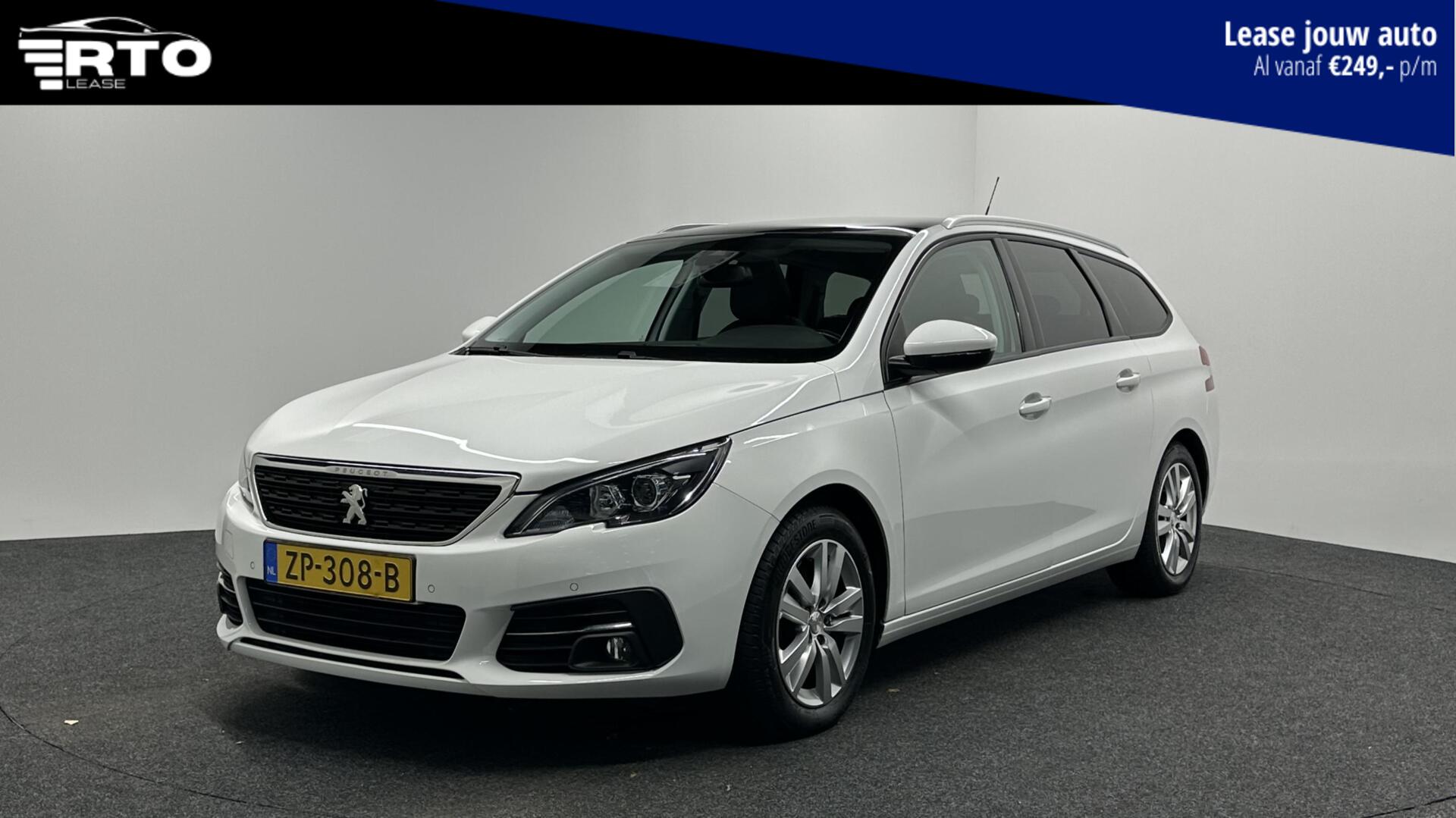 Peugeot 308 SW 1.2 PureTech Blue Lease Executive LEER NAVI CARPLAY. 2019 - voorkant