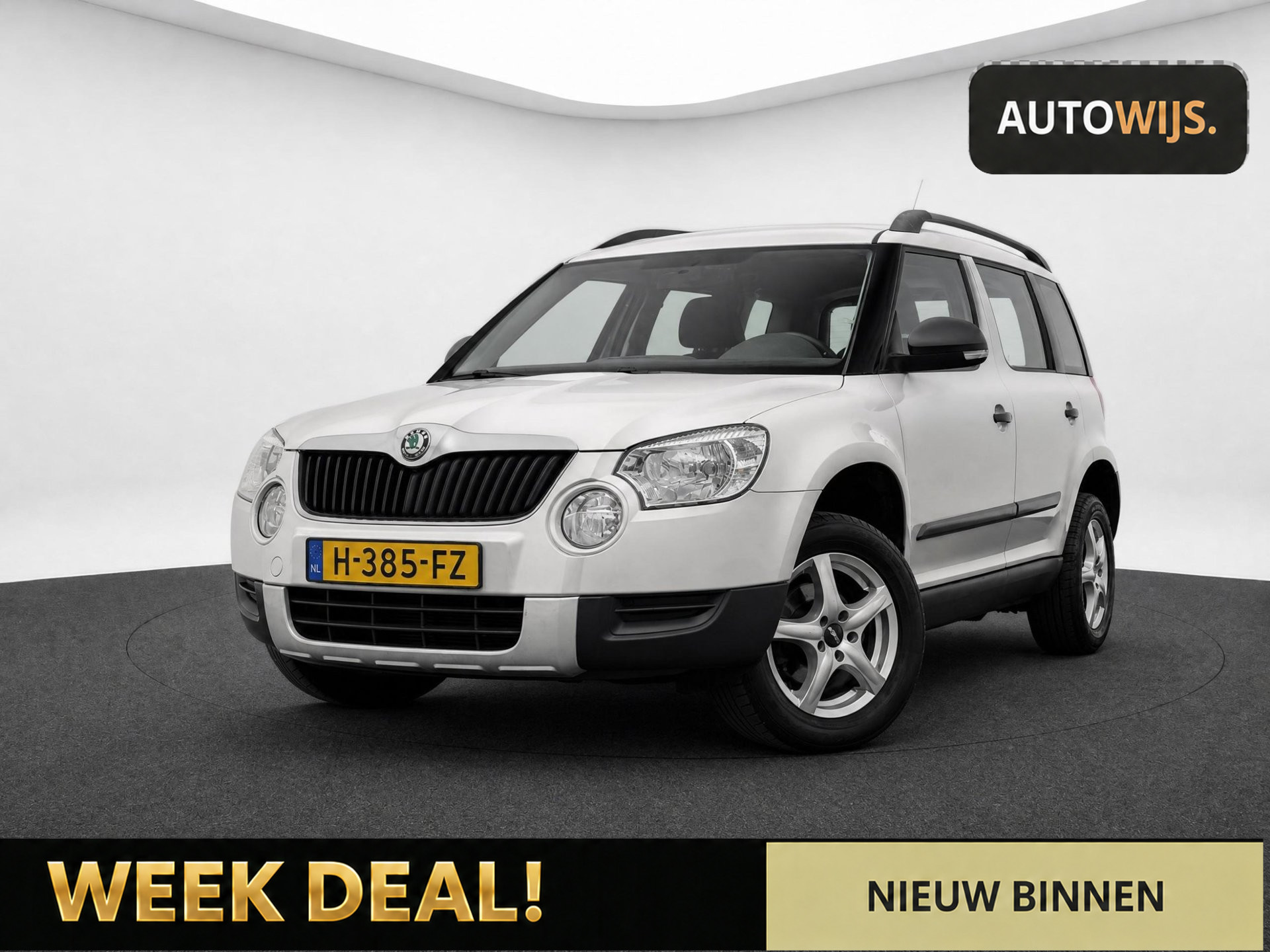 Skoda Yeti 1.2 TSI Active|TREKHAAK|APK 2027|AIRCO| 2010 - voorkant