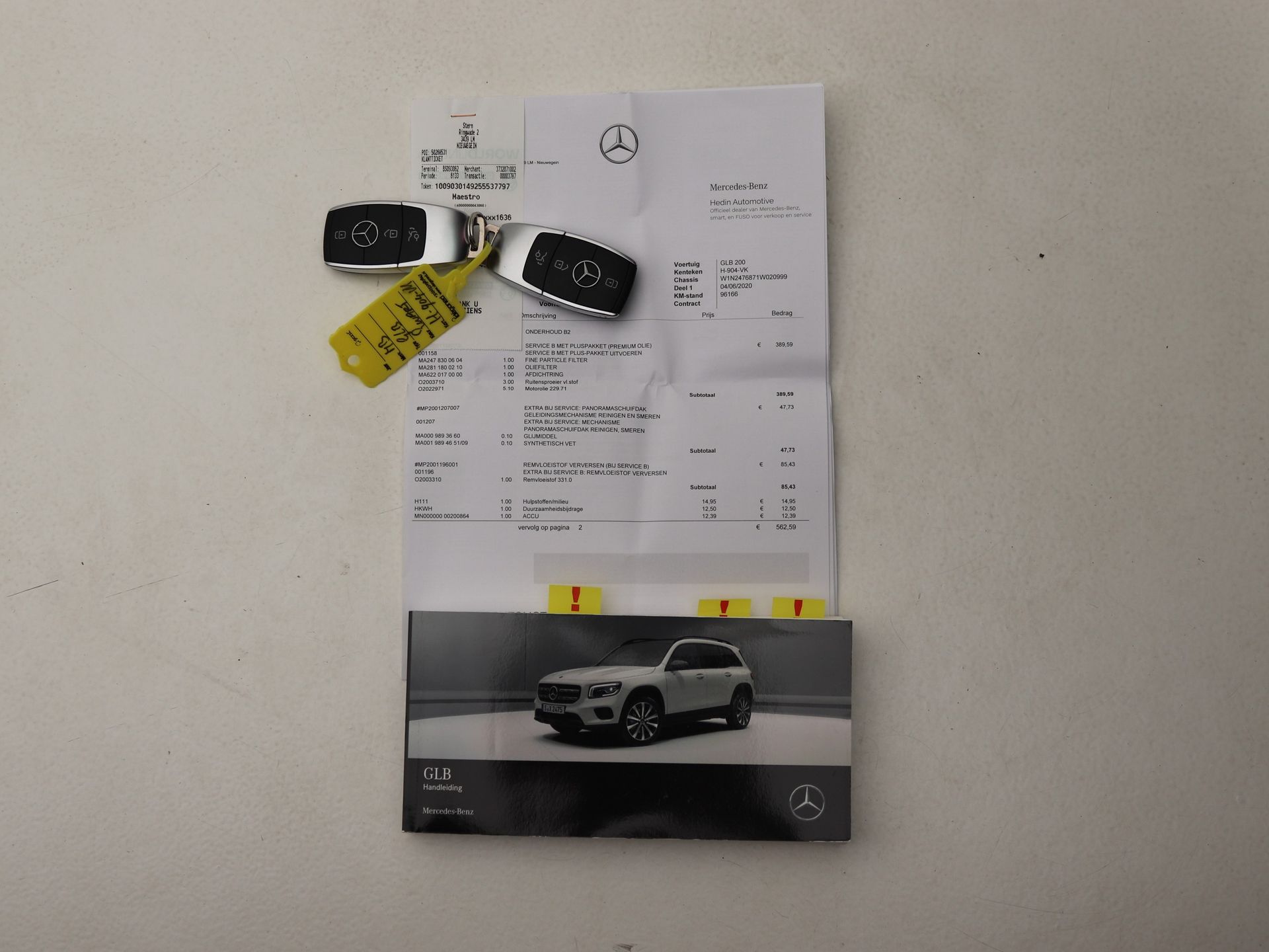 Foto van Mercedes-Benz GLB 200