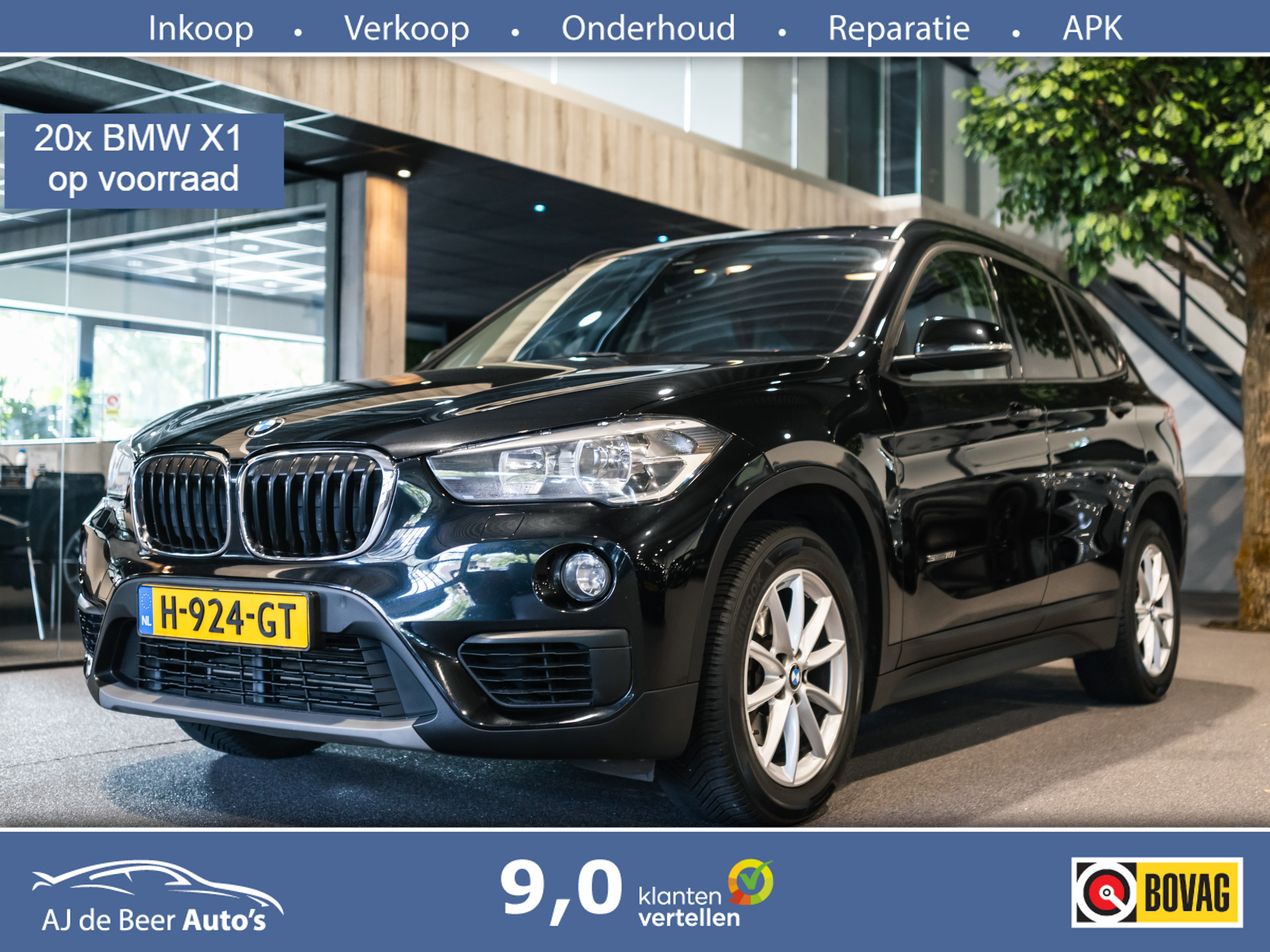 BMW X1 sDrive18i Executive 2017 - voorkant
