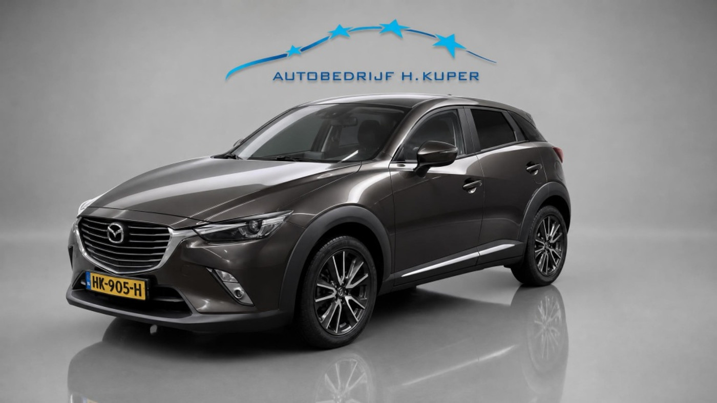 Mazda Mazda Cx-3 2.0 SAG 120 GT-M | Trekhaak | Head-Up | Adap. Cruise | Camera | Navi | 2015 - voorkant