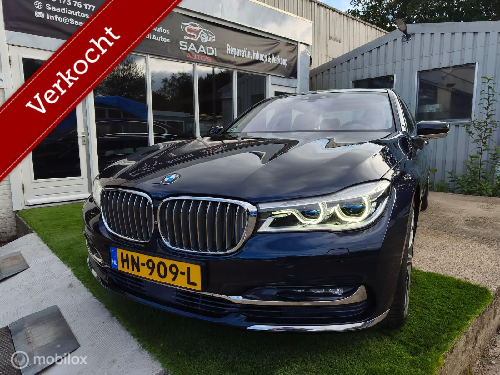 BMW 750li xDrive 750Li xDrive High Executive 2015 - voorkant