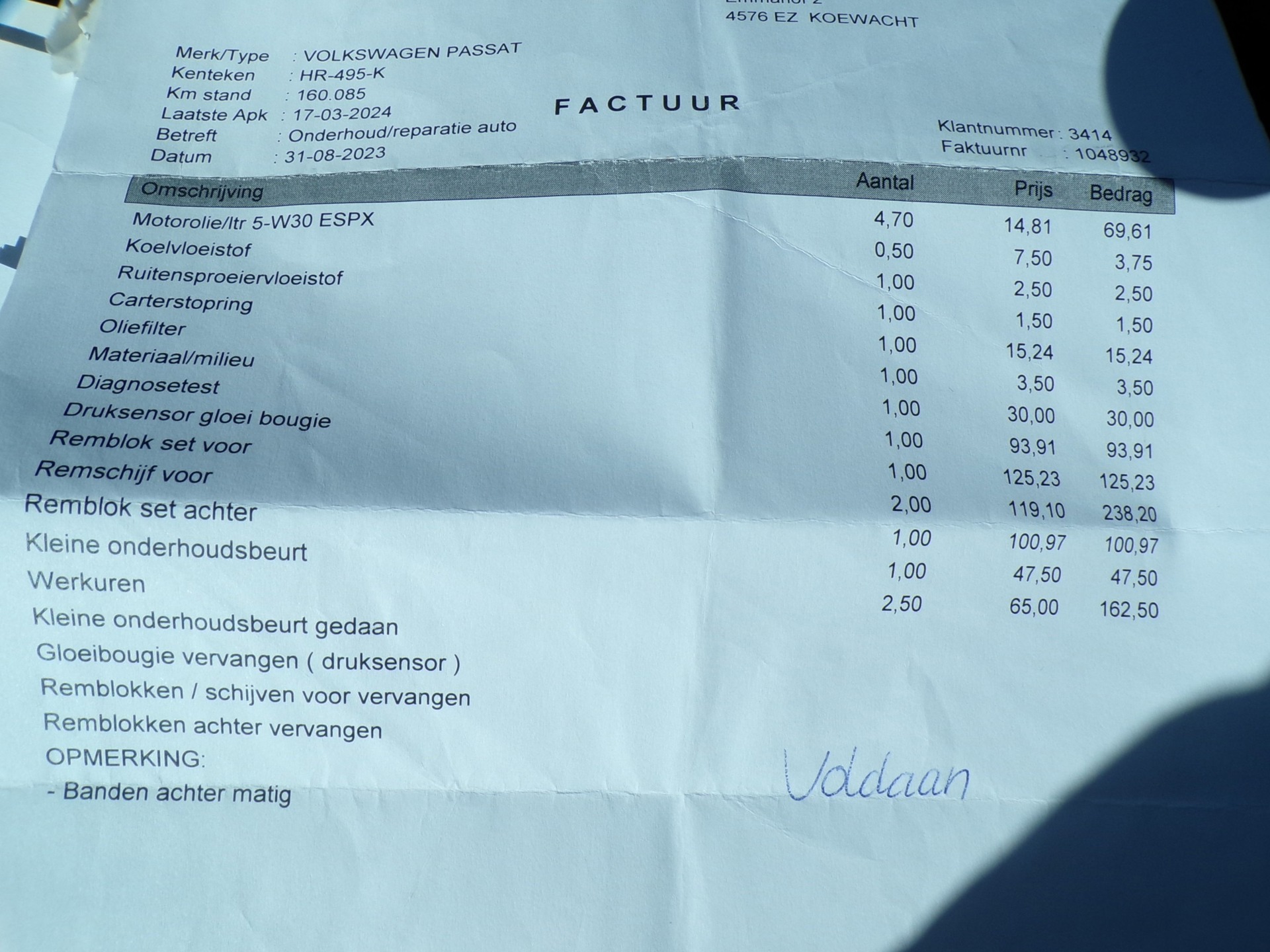Foto van Volkswagen Passat Variant