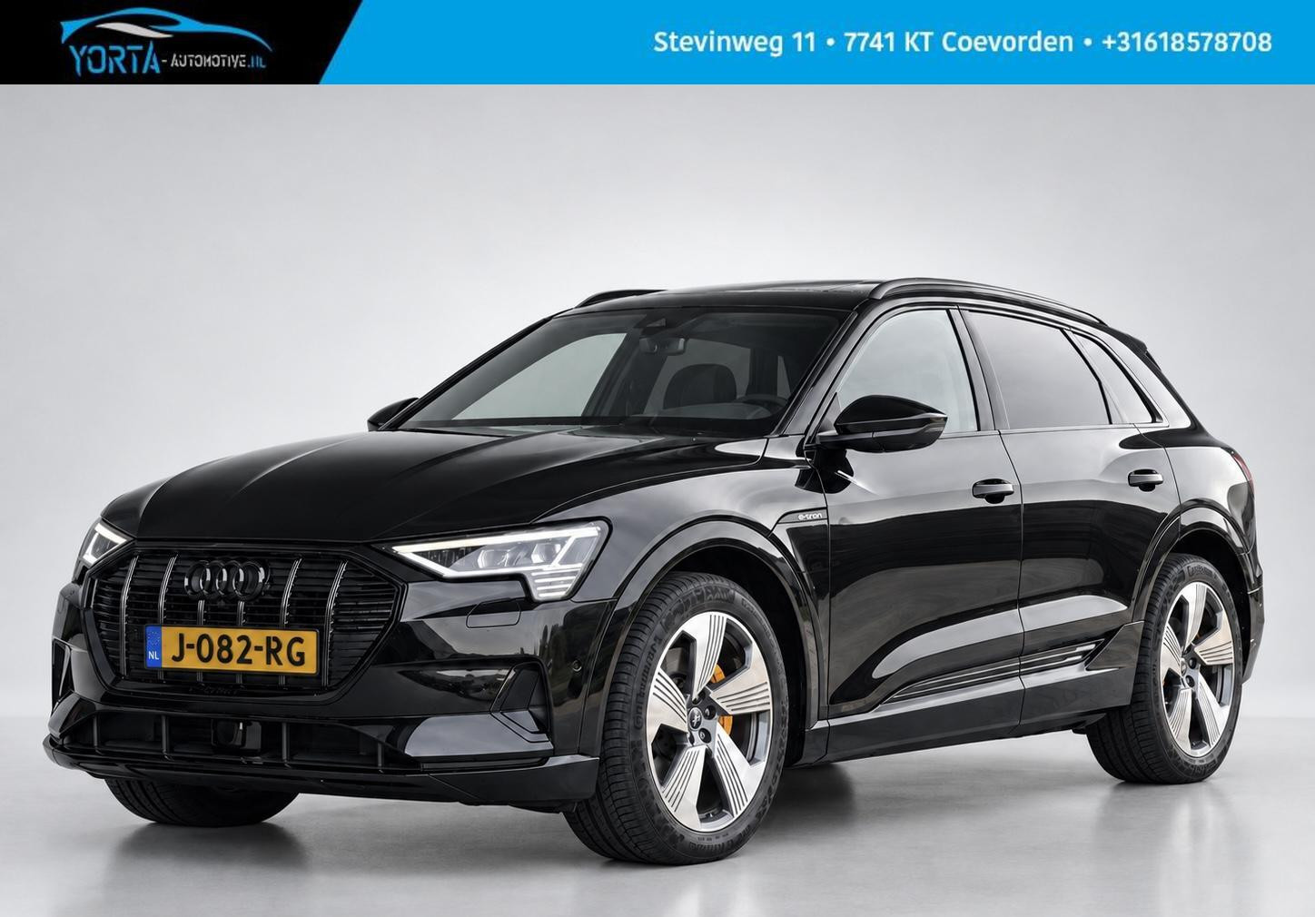 Audi Audi E-tron 55 Quattro 3x S Line PANO|360 CAMERA|B&O|MEMORY|LEDER|HUD|MATRIX LED 2019 - voorkant