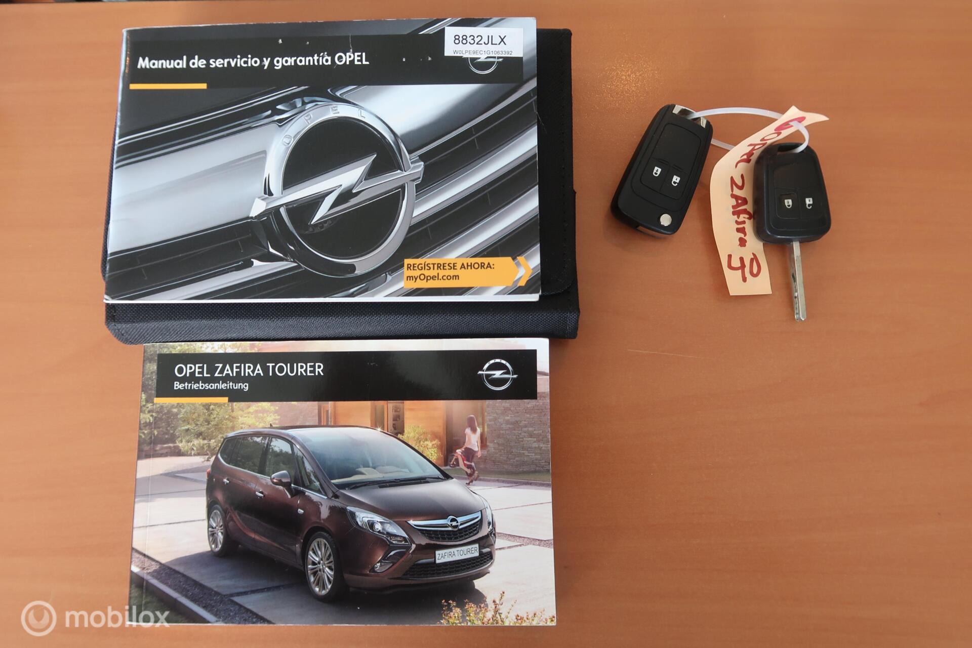 Foto van Opel Zafira Tourer