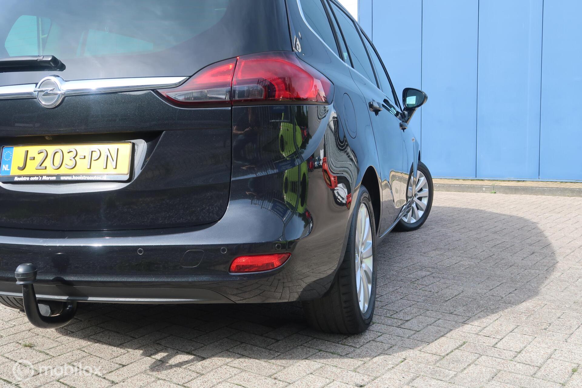 Foto van Opel Zafira Tourer