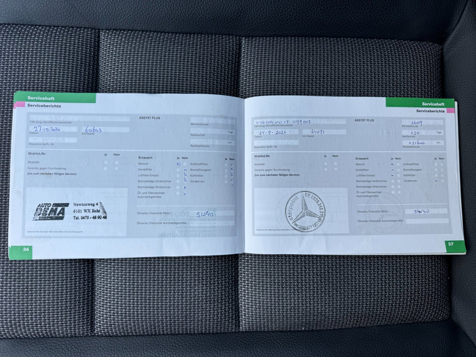 Foto van Mercedes-Benz C 200 Kompressor
