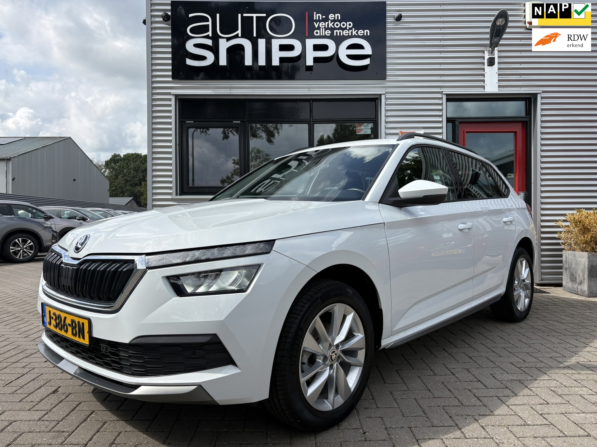 Skoda Kamiq 1.0 TSI Style -VIRTUAL COCKPIT-CLIMA-CRUISECONTROL-LED-APPLE CARPLAY/ANDROID AUTO-CAMERA-NAVI-ISOFIX-ETC. 2020 - voorkant