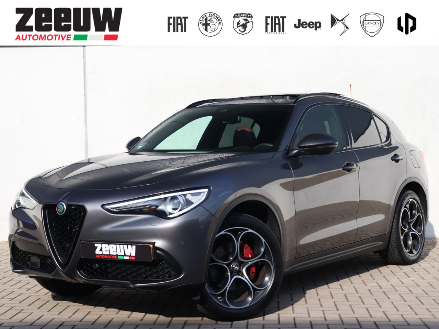 Alfa Romeo Stelvio 2.0 Turbo 280 PK AWD B-Tech | Veloce | Pano | Driver | 20" 2020 - voorkant