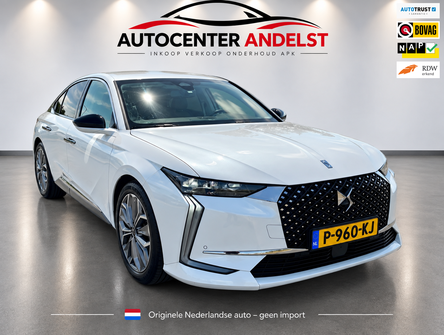DS Ds4 1.2 PureTech Trocadero, Aut, HU dsp, Cam, Keyless, Navi, Pdc, LED, Cruise/Climate ctr, Geen import, Nap, Dealer oh, Mooie km! 2022 - voorkant