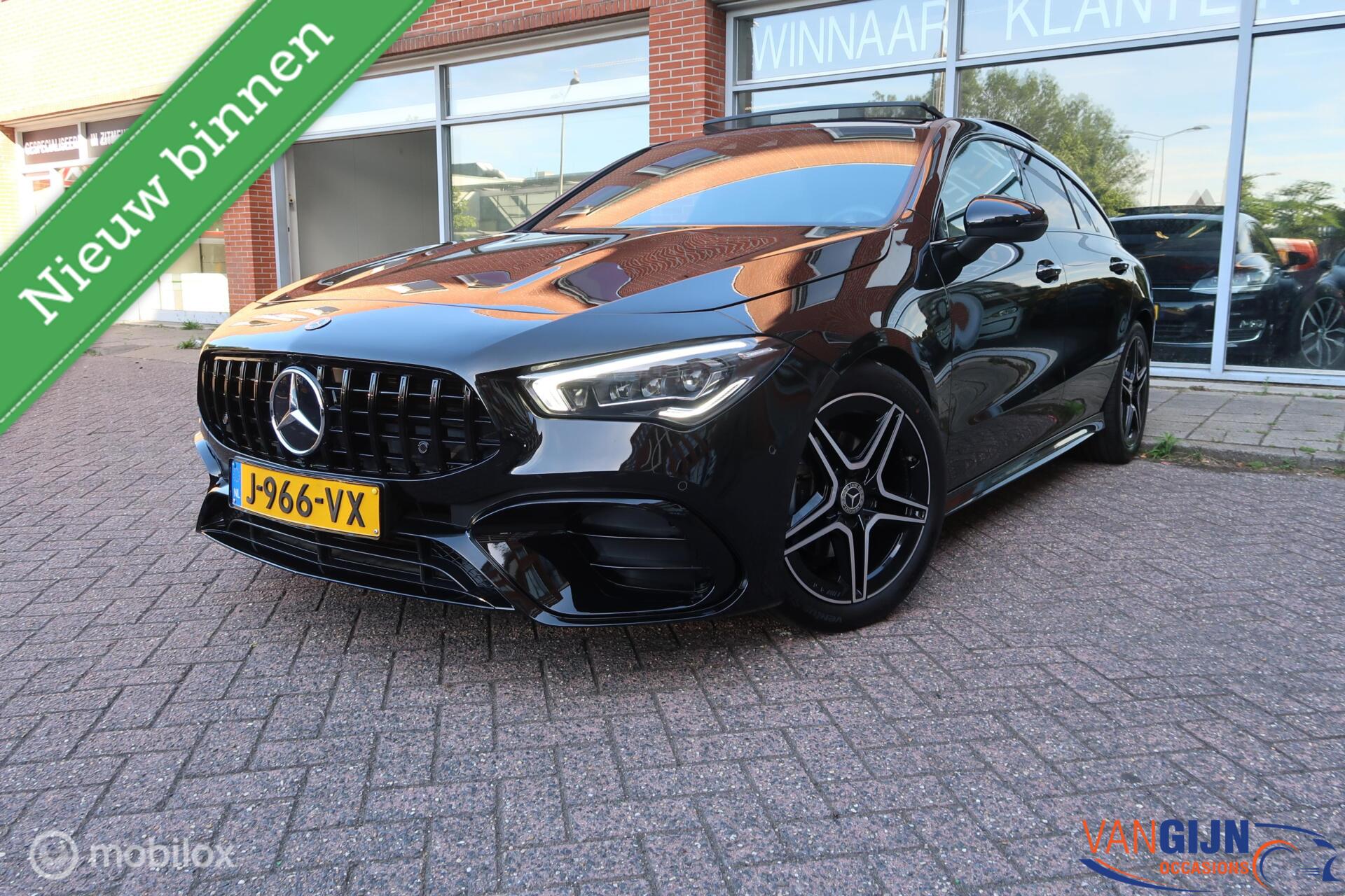 Mercedes-Benz Cla 180 180 AMG Pano Navi Sfeerverlichting 2020 - voorkant