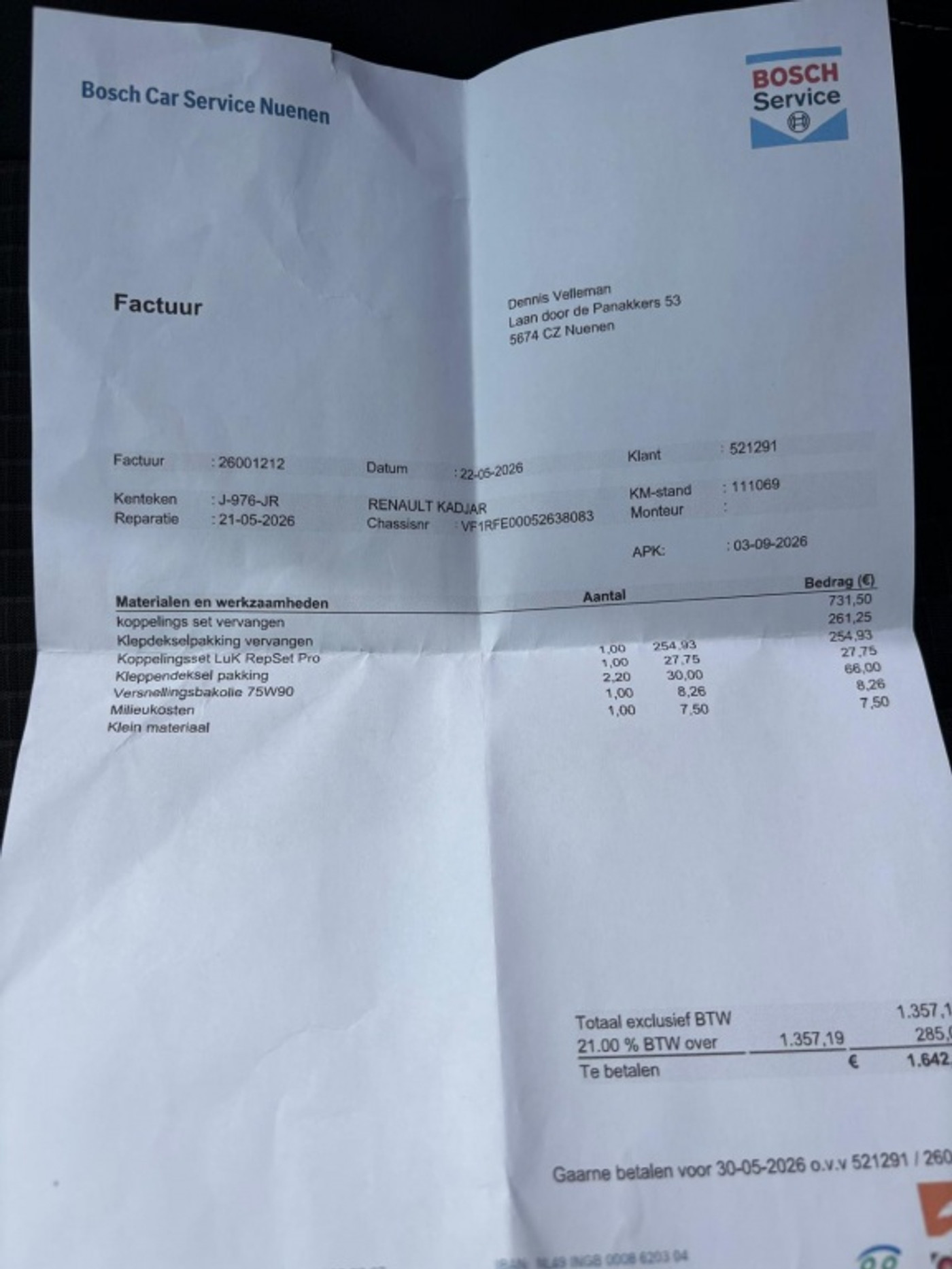 Foto van Renault Kadjar