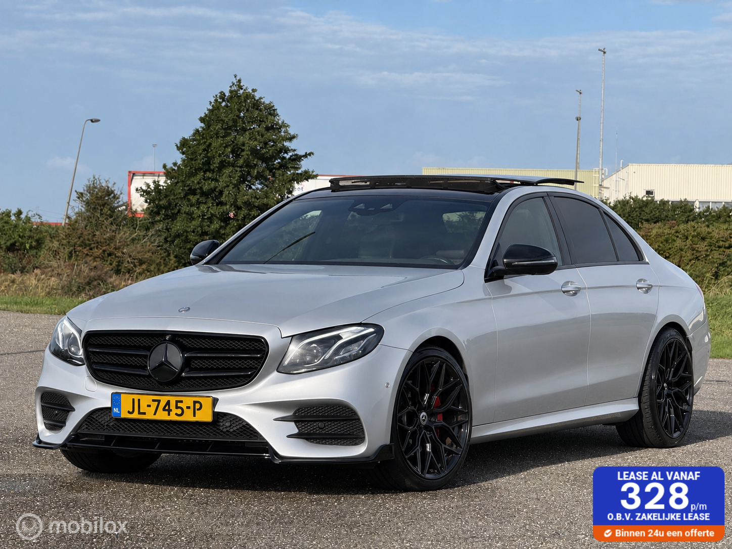Mercedes-Benz E 220 D 220 d , Amg e53 Uitvoering, Head Up !! 2016 - voorkant