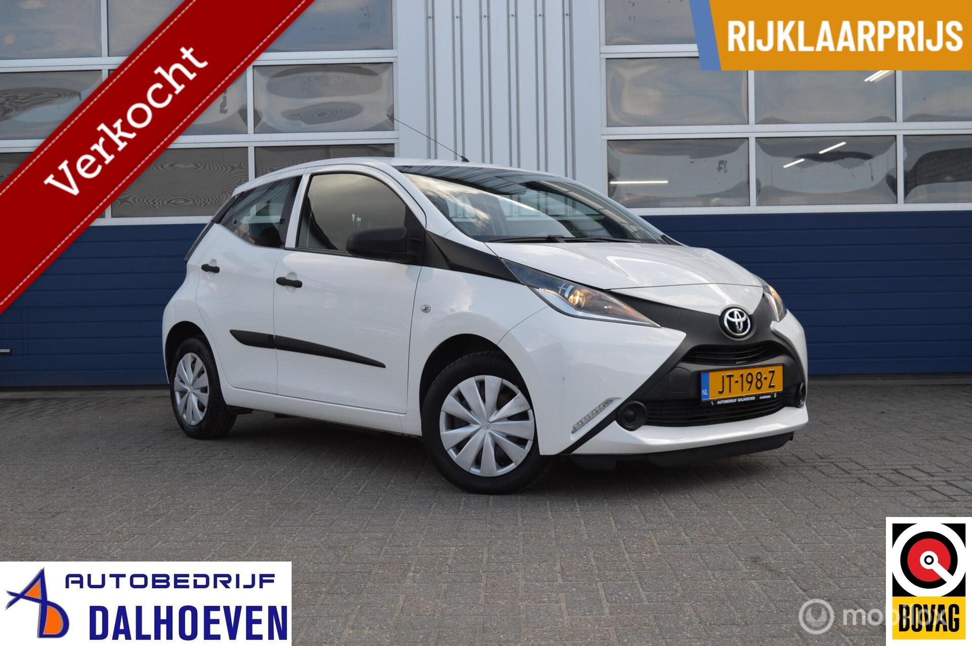 Toyota Toyota Aygo 1.0 VVT-i x 2016 - voorkant