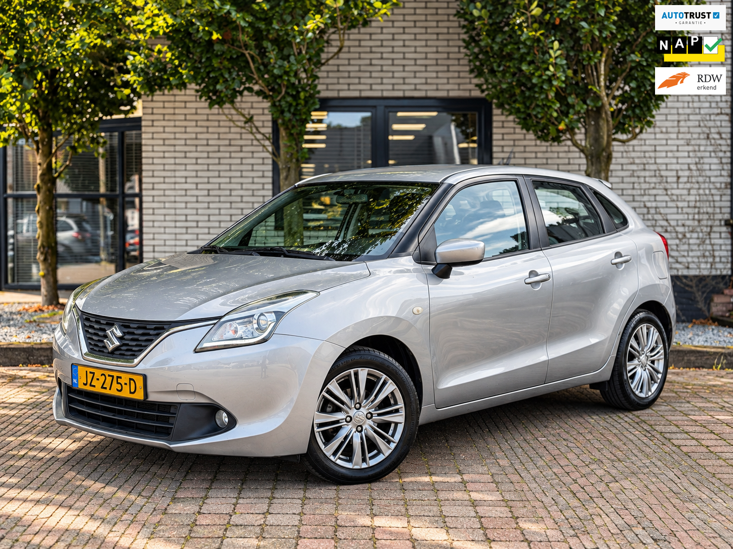 Suzuki Baleno 1.2 Exclusive Xenon|Bluetooth Tel/Audio|LED Dagrijverlichting|APK 12-2026 2016 - voorkant