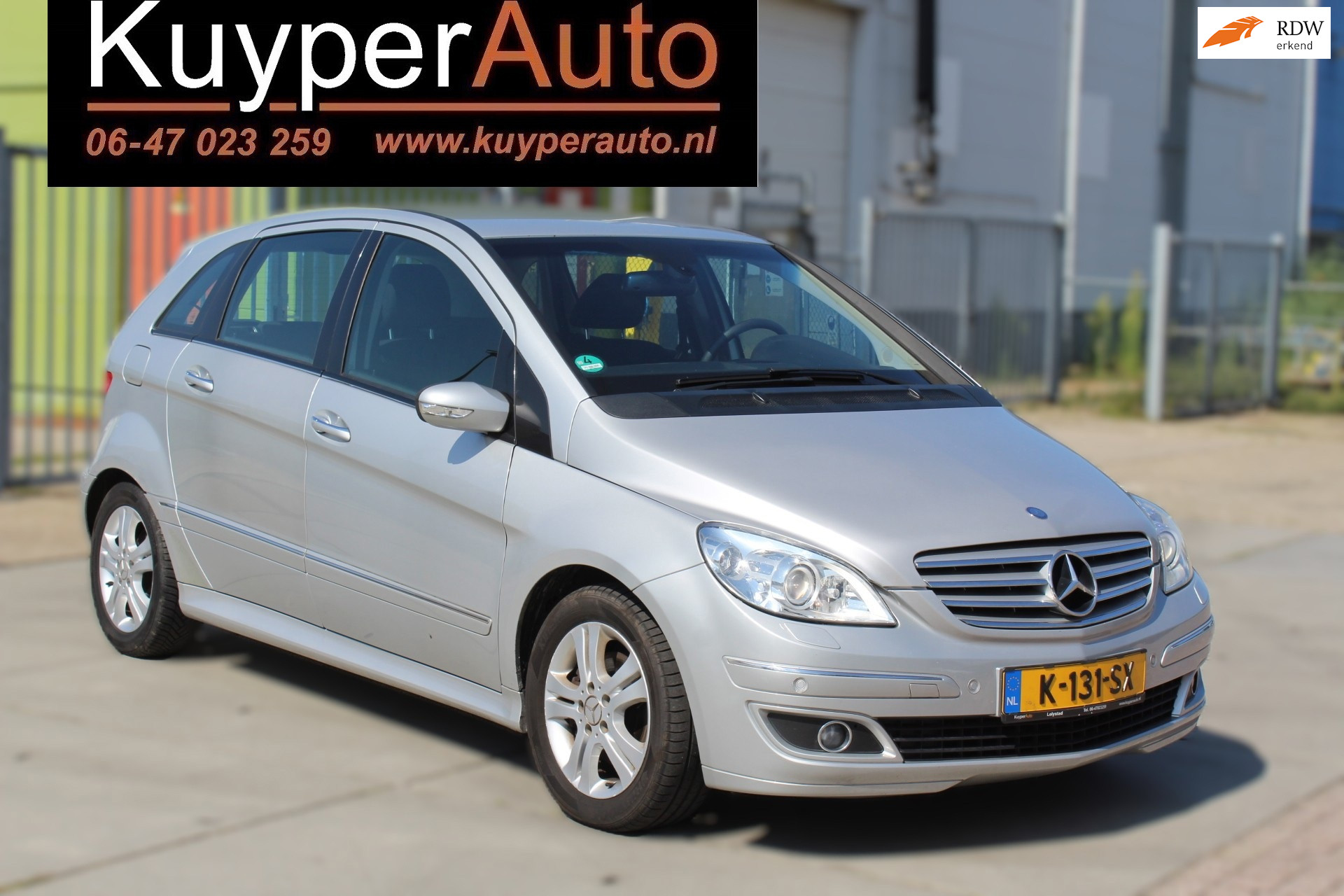 Mercedes-Benz B 200 200 AUTOMAAT PARKEERSENSOREN NAVI CLIMA TREKHAAK 2006 - voorkant