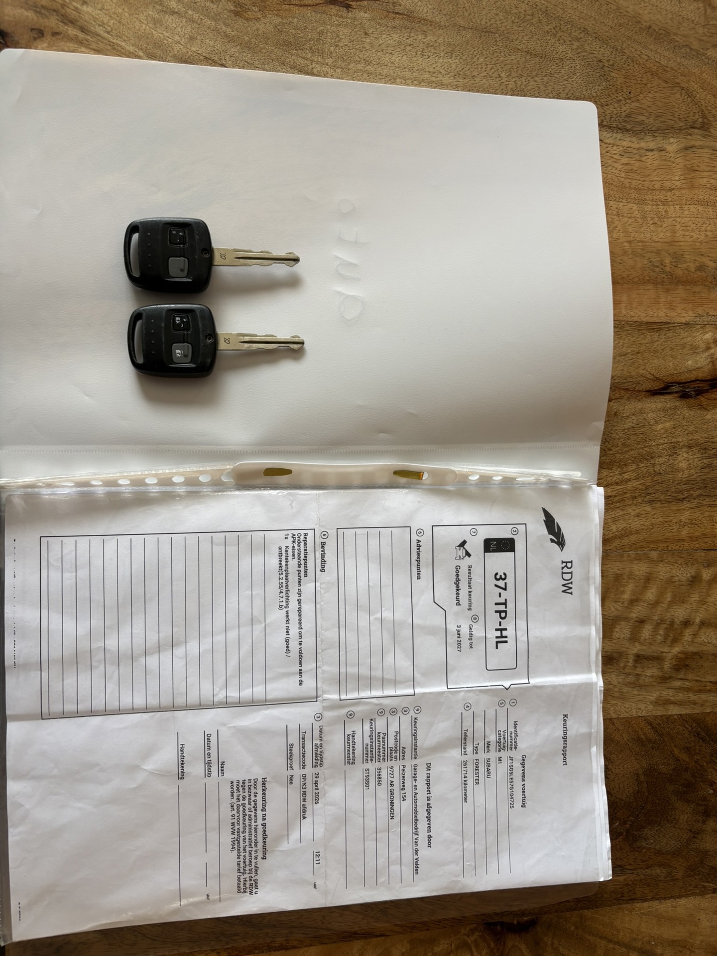 Foto van Subaru Forester