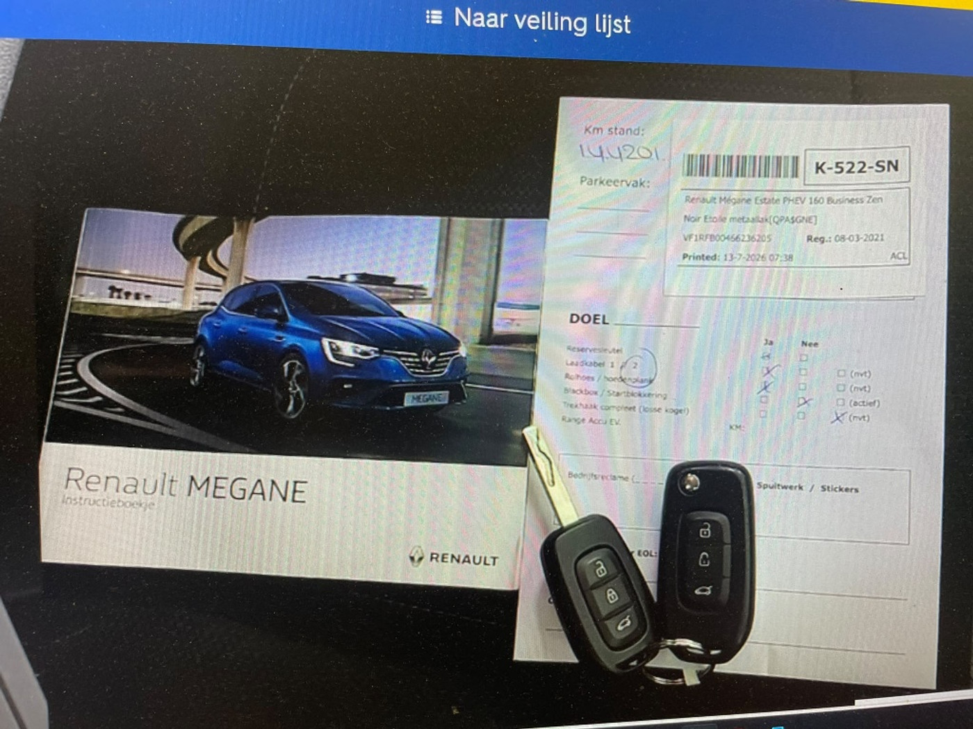 Foto van Renault Megane E-tech Plug-in Hybrid
