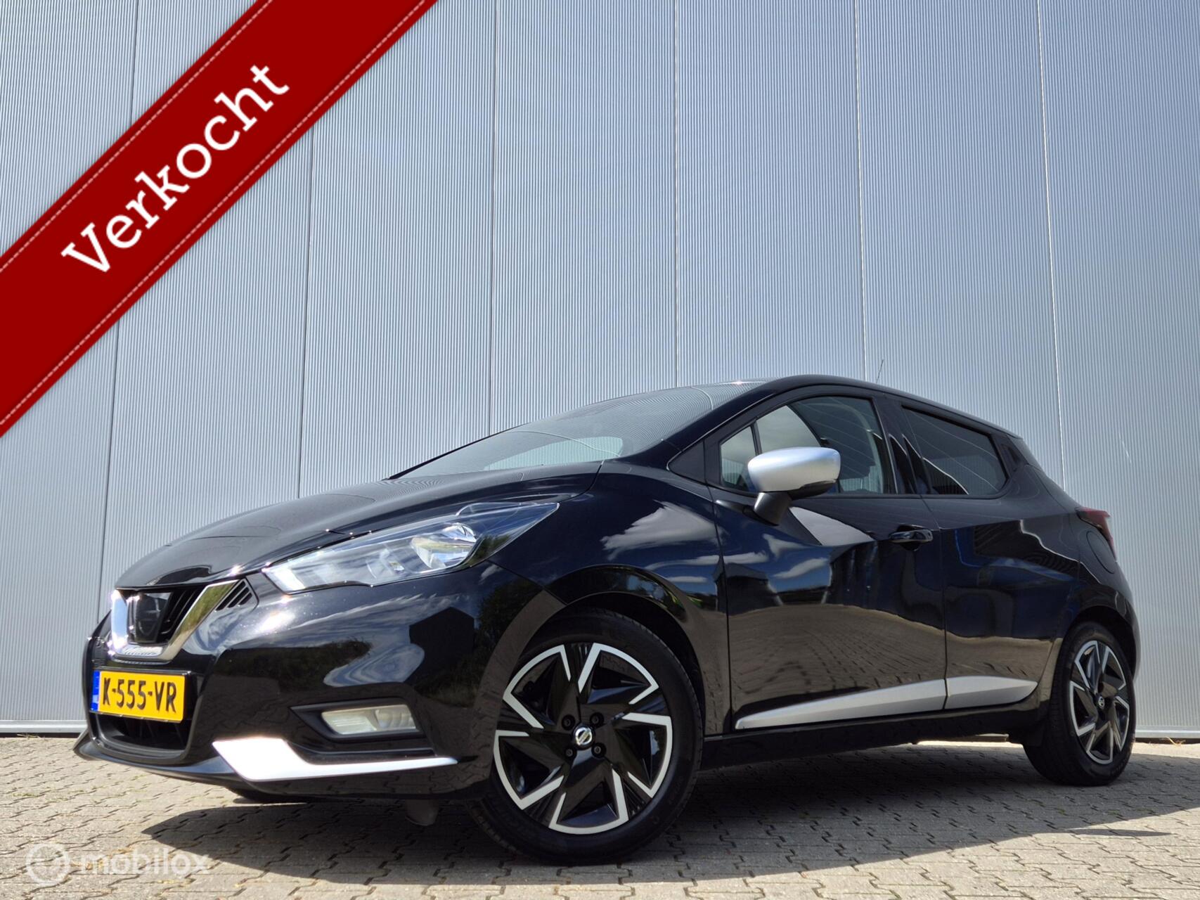 Nissan Nissan Micra 1.0 IG-T N-DISIGN/CARPLAY/LED/PDC/CRUISE/DAB/BLUETOOTH 2021 - voorkant